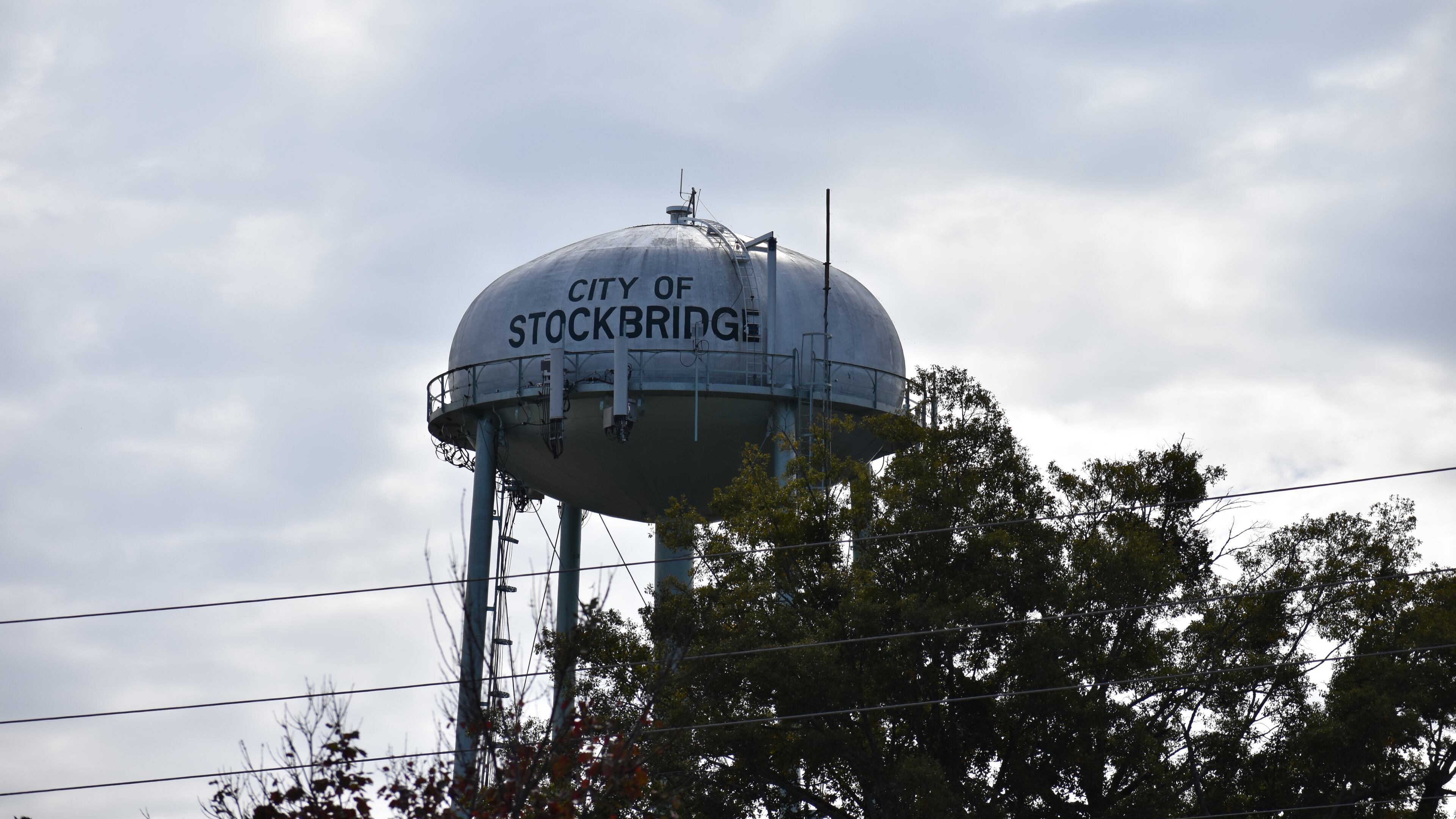 Stockbridge plans to bring its "Where Community Connects" tagline to the city's four water towers.
