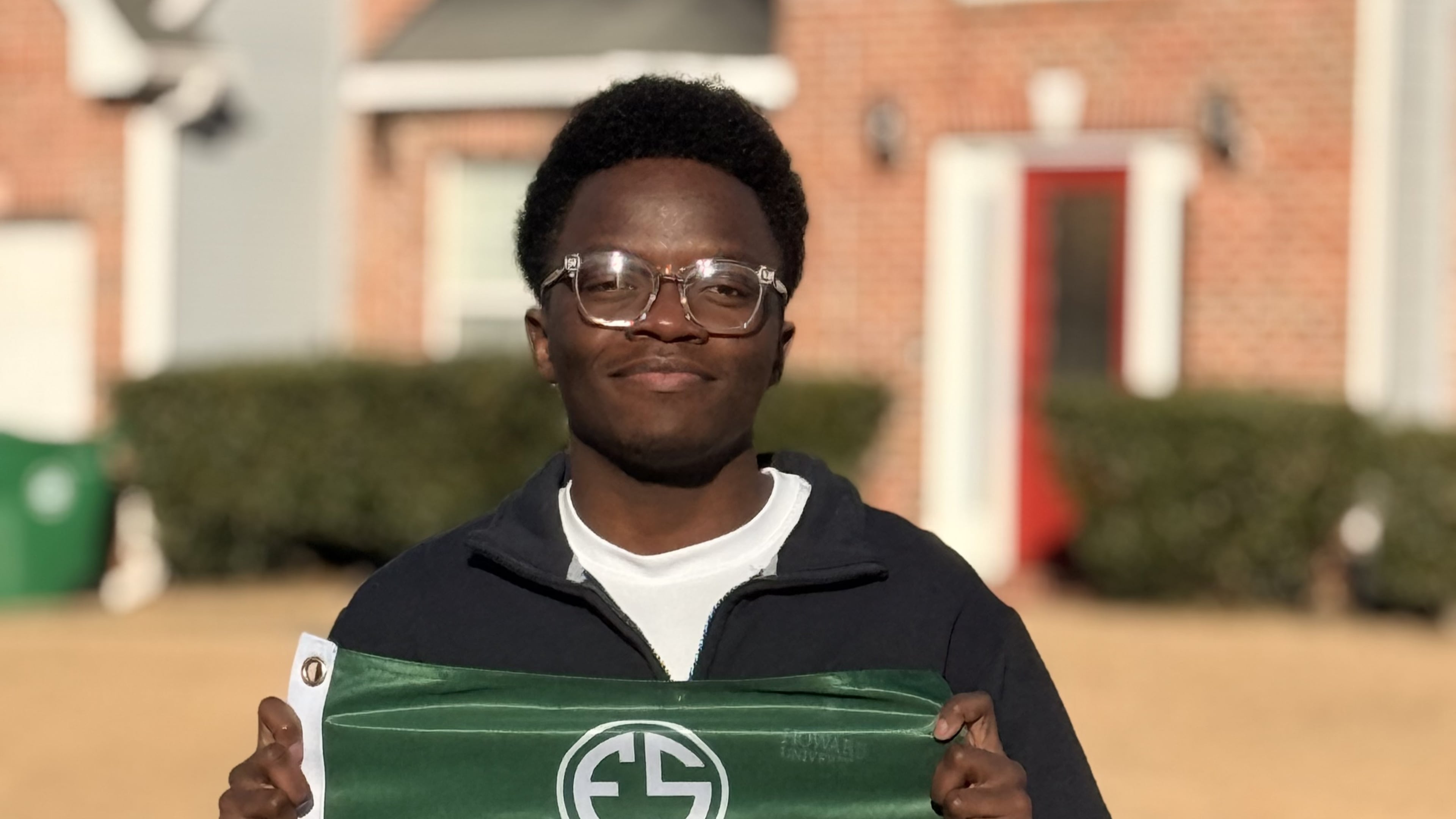 Namuhaha Mapenzi, a senior at Cristo Rey Atlanta Jesuit High School, earned a prestigious Chick Evans Scholarship from the Western Golf Association, which come with full four-year housing and tuition, March 20, 2026. (Courtesy of Western Golf Association)