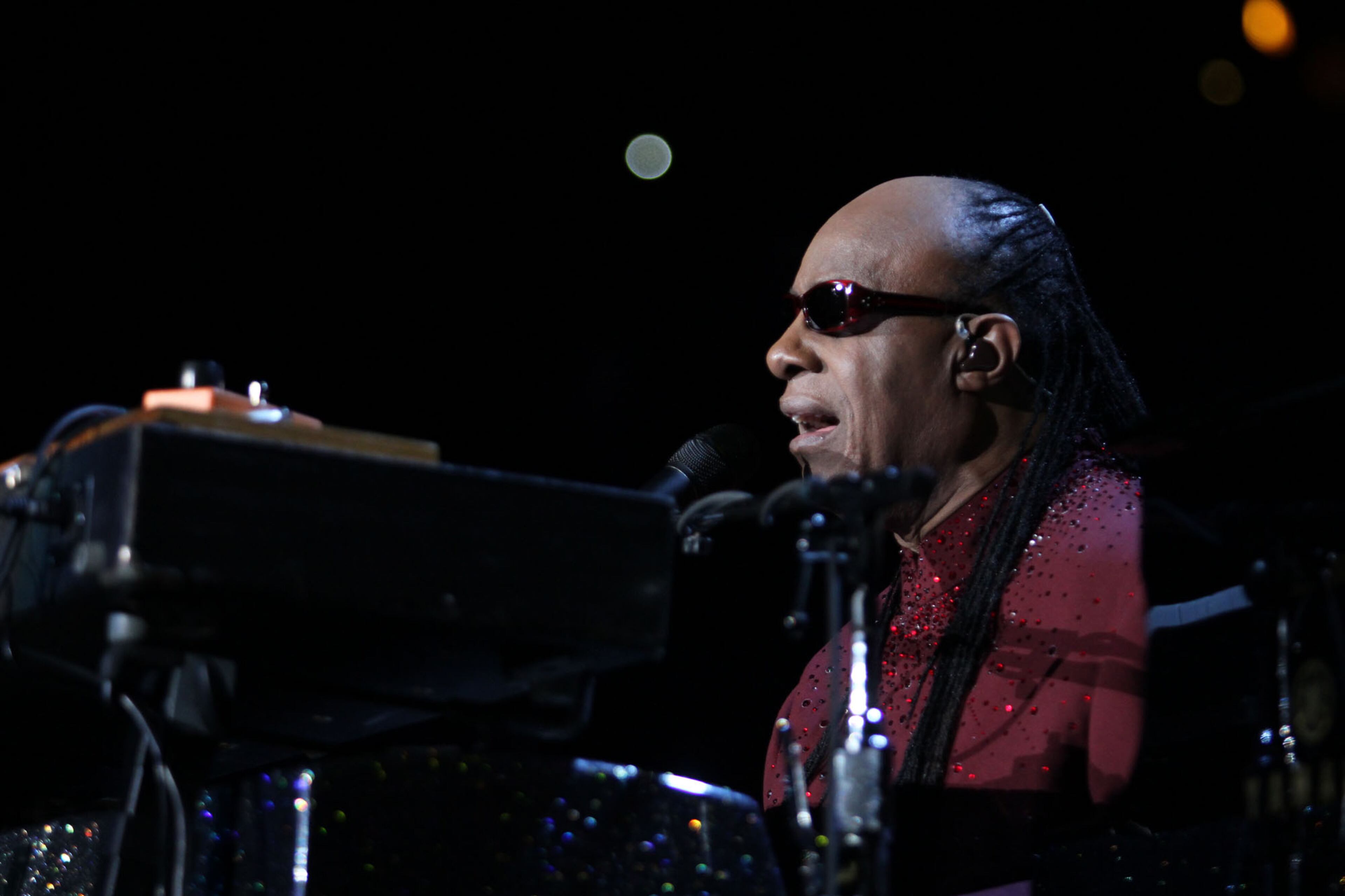 Stevie Wonder brings his "Songs in the Key of Life," tour to Atlanta as a part of an 11-city tour celebrating the 38th anniversary of the release album.The double album surpassed all expectations, critically and commercially, spending debuting number 1 on the Billboard Pop Albums Charts where it spent 13 weeks at number one. (Akili-Casundria Ramsess/Special to the AJC)