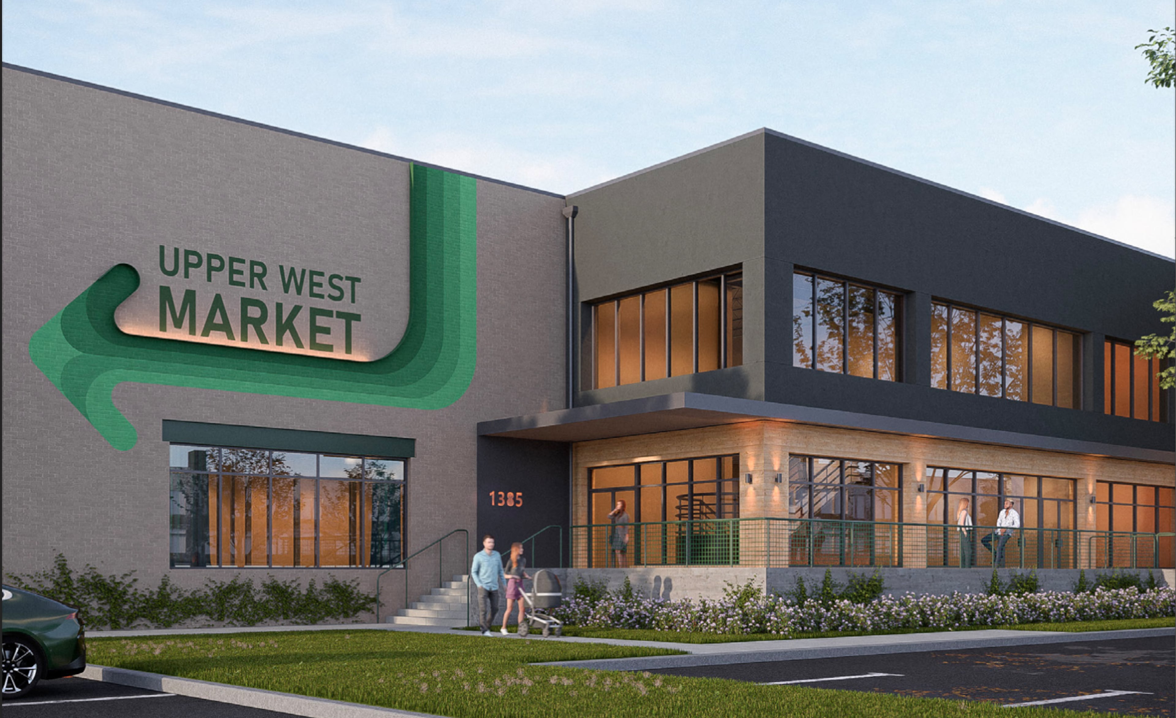 Upper West Market will open with vendors offering produce, meat, baked goods and other food products. (Courtesy of Robles Partners)