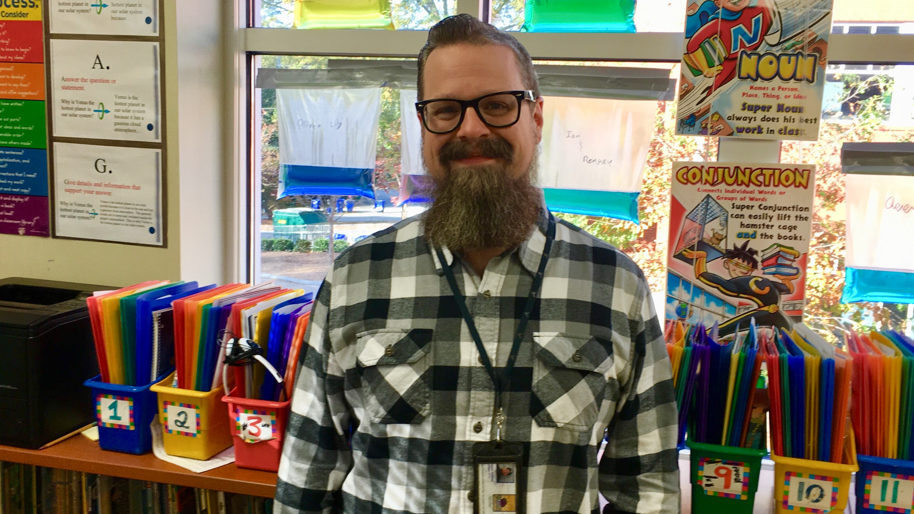 Fourth grade teacher Michael Holliday was recently named City Schools Decatur’s Teacher of the Year. Bill Banks for the AJC