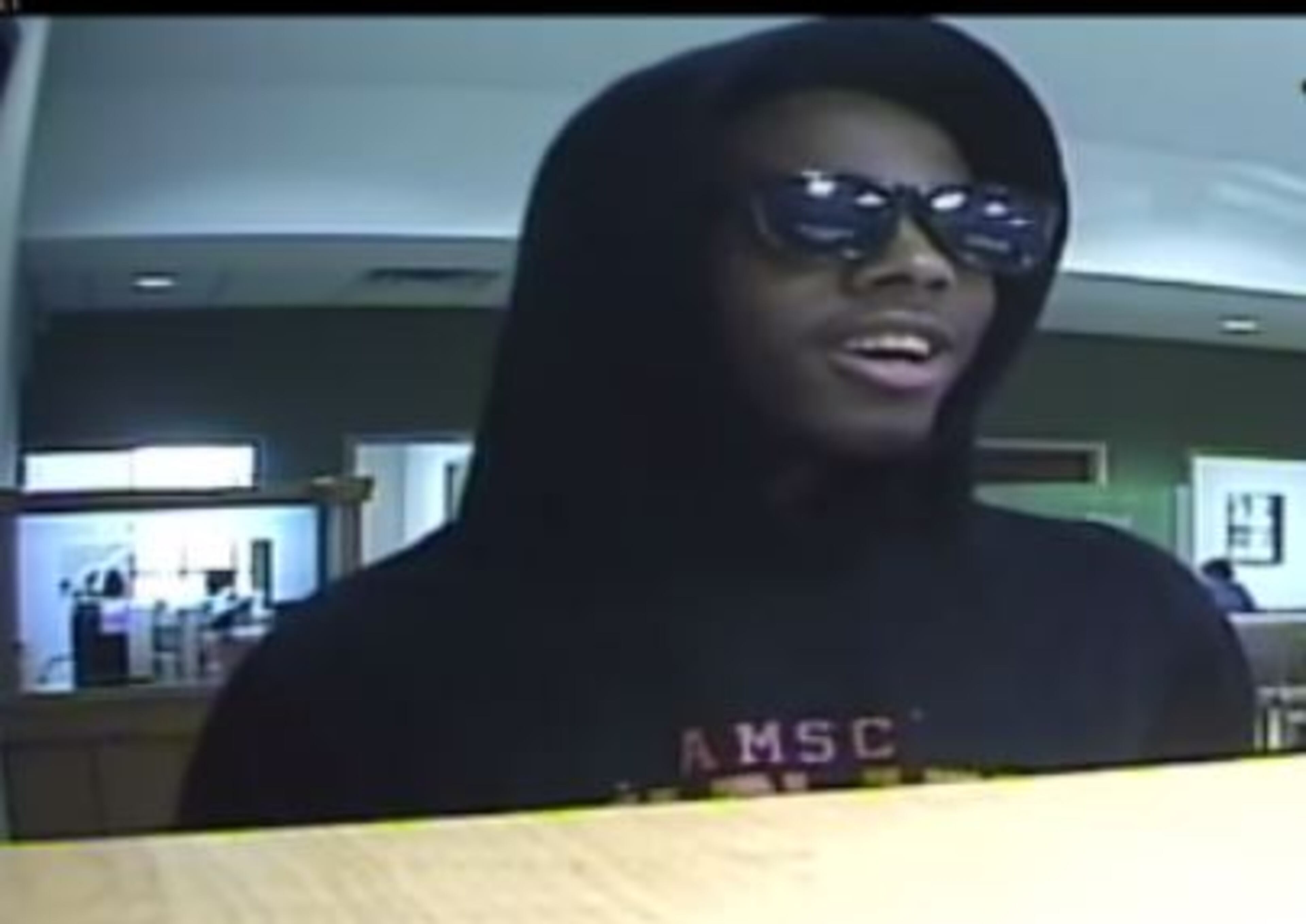 A man believed to have robbed two banks Friday. (Credit: FBI)