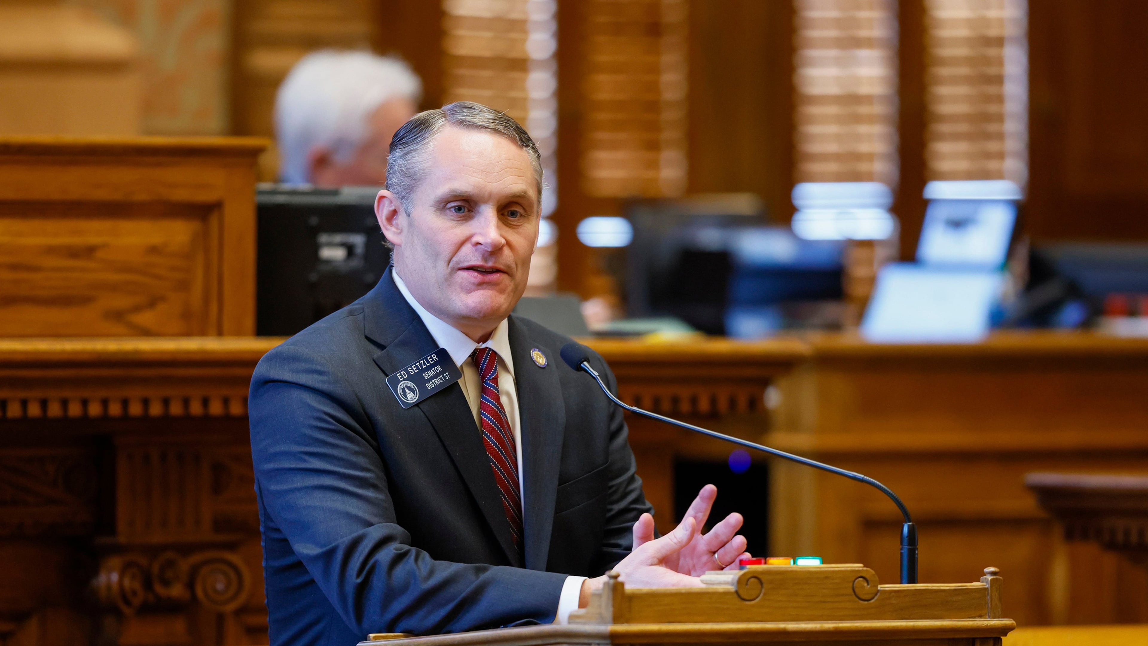 Sen. Ed Setzler, R - Acworth, is the sponsor of "religious liberty" legislation. (Jason Getz/The Atlanta Journal-Constitution/TNS)