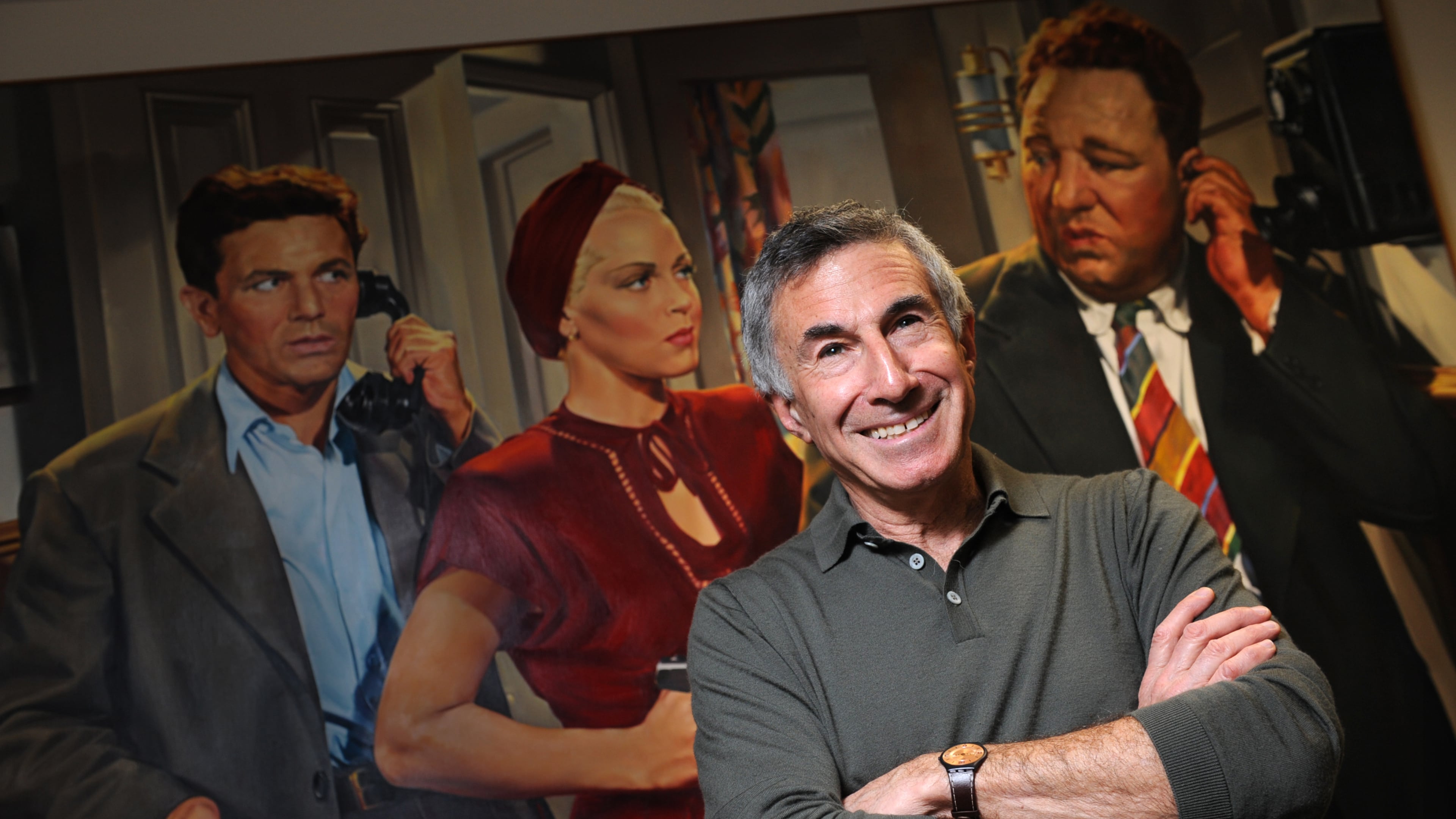 080205 Atlanta, GA: Joe Weber, owner of radio station WMLB-AM 1690, former bakery supply company executive, owns the station and is the man behind its seeming chaos theory of programming. Portrait of Joe Weber at the station. Tuesday, February 5, 2008. (HYOSUB SHIN / Staff)