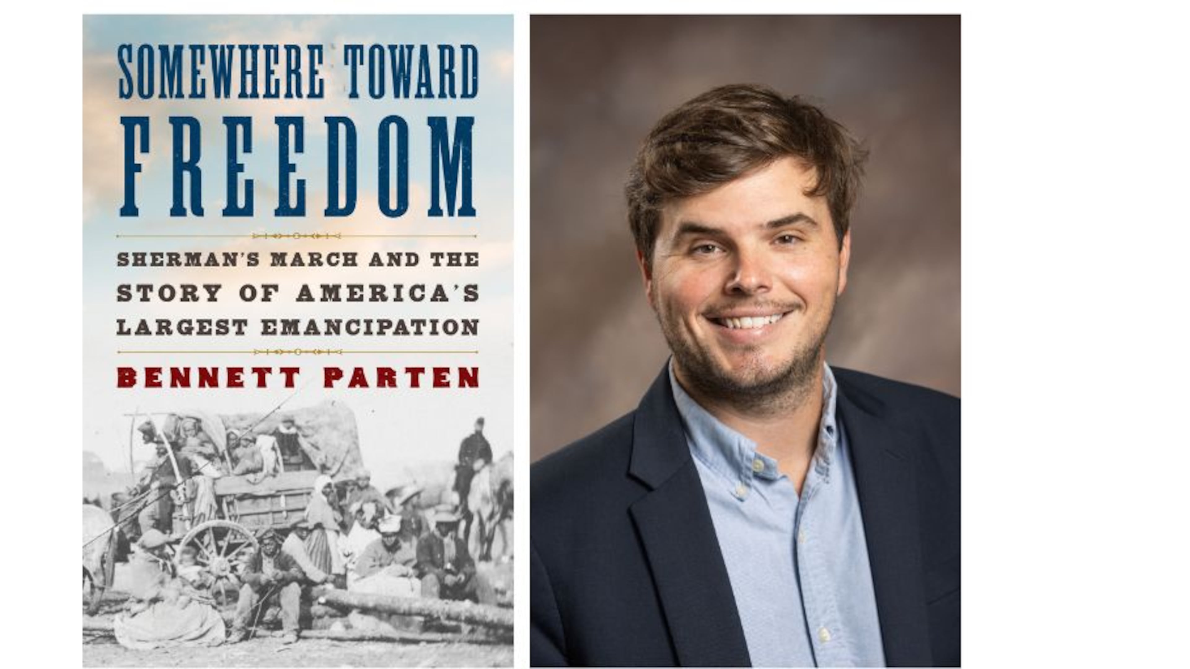 Bennett Parten is the author of "Somewhere Toward Freedom." (Courtesy of Simon & Schuster)