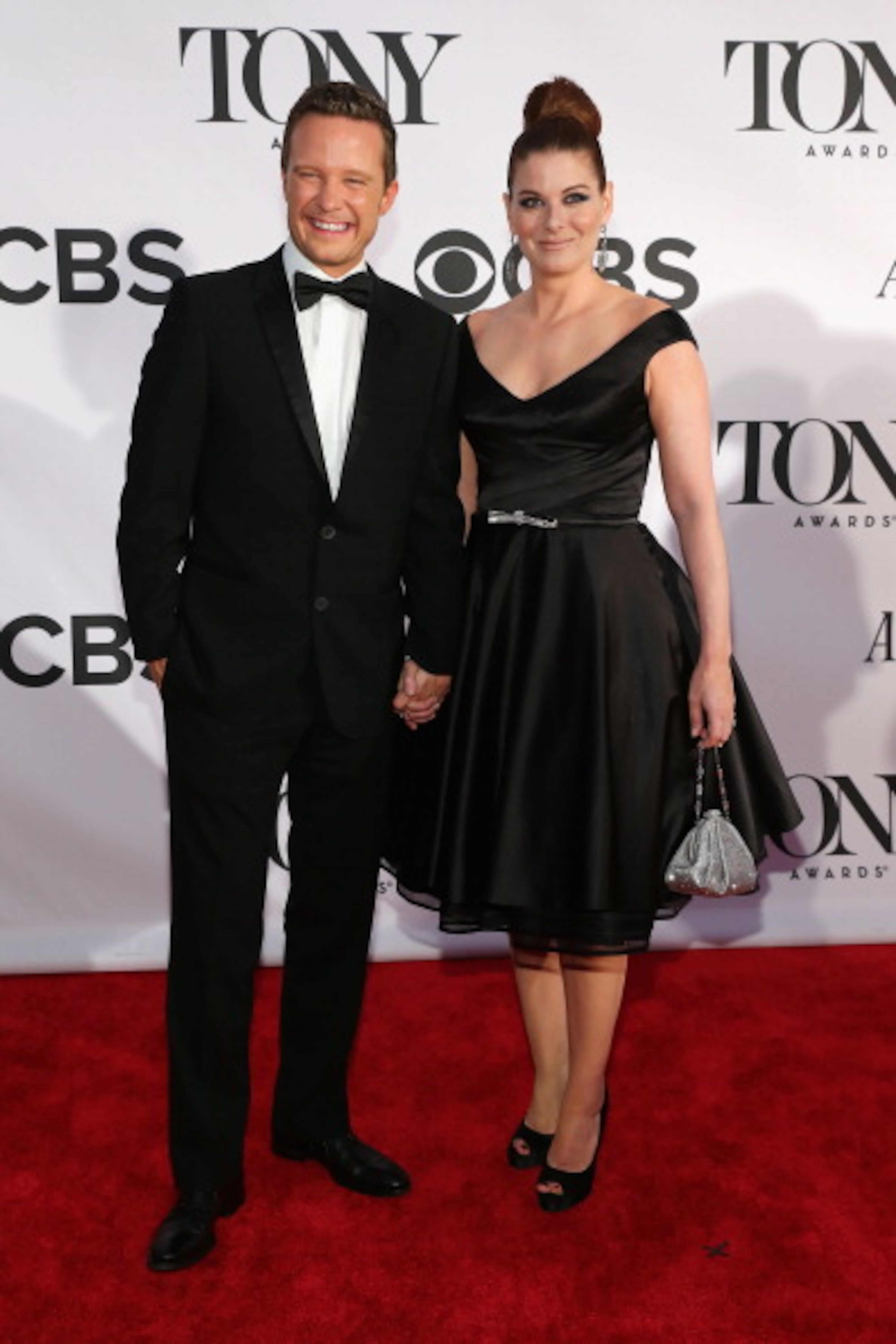 NEW YORK, NY - JUNE 09: Actors Will Chase and Debra Messing attends The 67th Annual Tony Awards at Radio City Music Hall on June 9, 2013 in New York City. (Photo by Neilson Barnard/Getty Images)