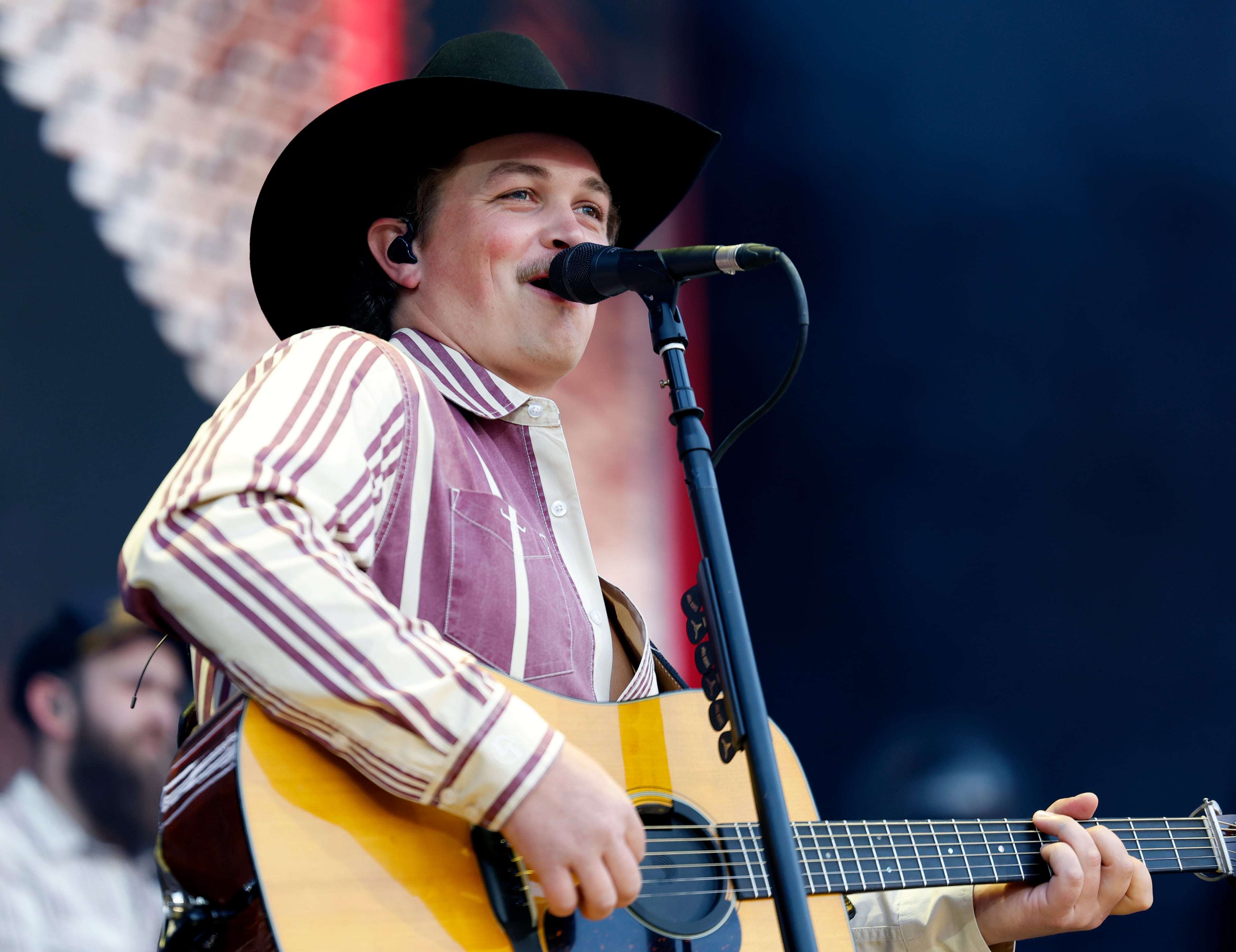 Grammy award-winning artist Zach Top opens for Jason Aldean and Luke Bryan at the first "Live Between the Hedges Concert Presented by PruittHealth" at Sanford Stadium, home to the University of Georgia football team, on Saturday, April 25, 2026, in Athens. (Akili-Casundria Ramsess/EyeAkili Media)