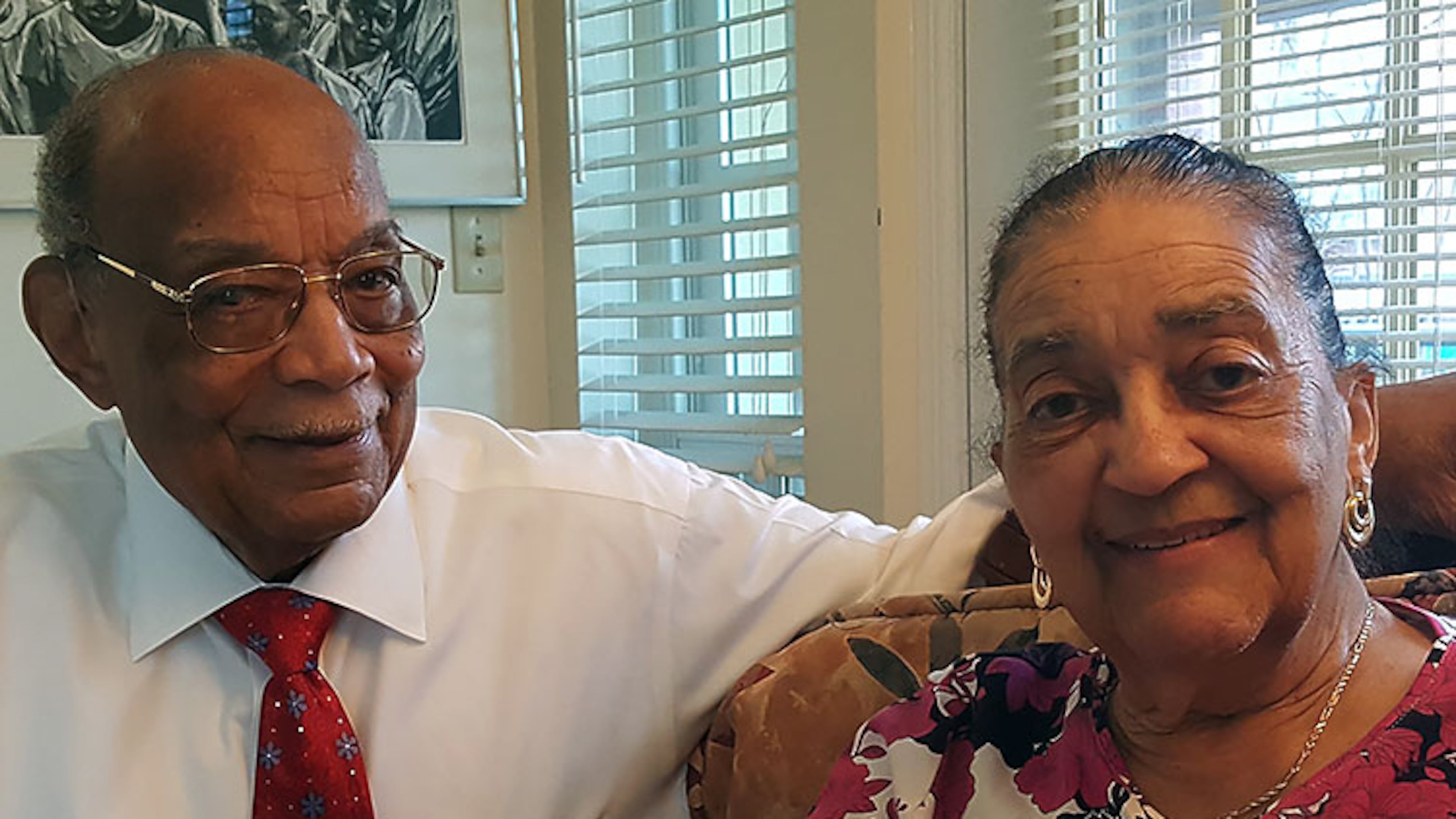 Dr. Eleby and Gloria Washington of Sandy Springs recently celebrated 70 years of marriage.