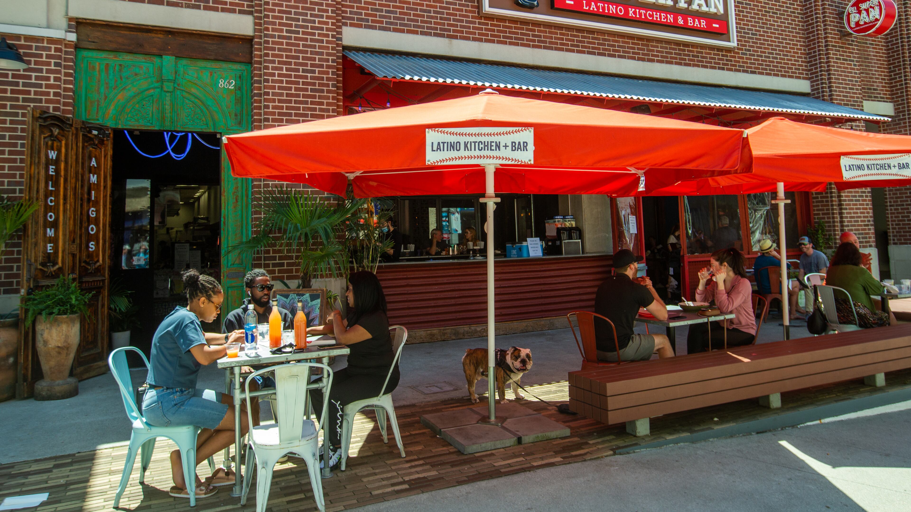 El Super Pan at The Battery. (Jenni Girtman for The Atlanta Journal-Constitution)