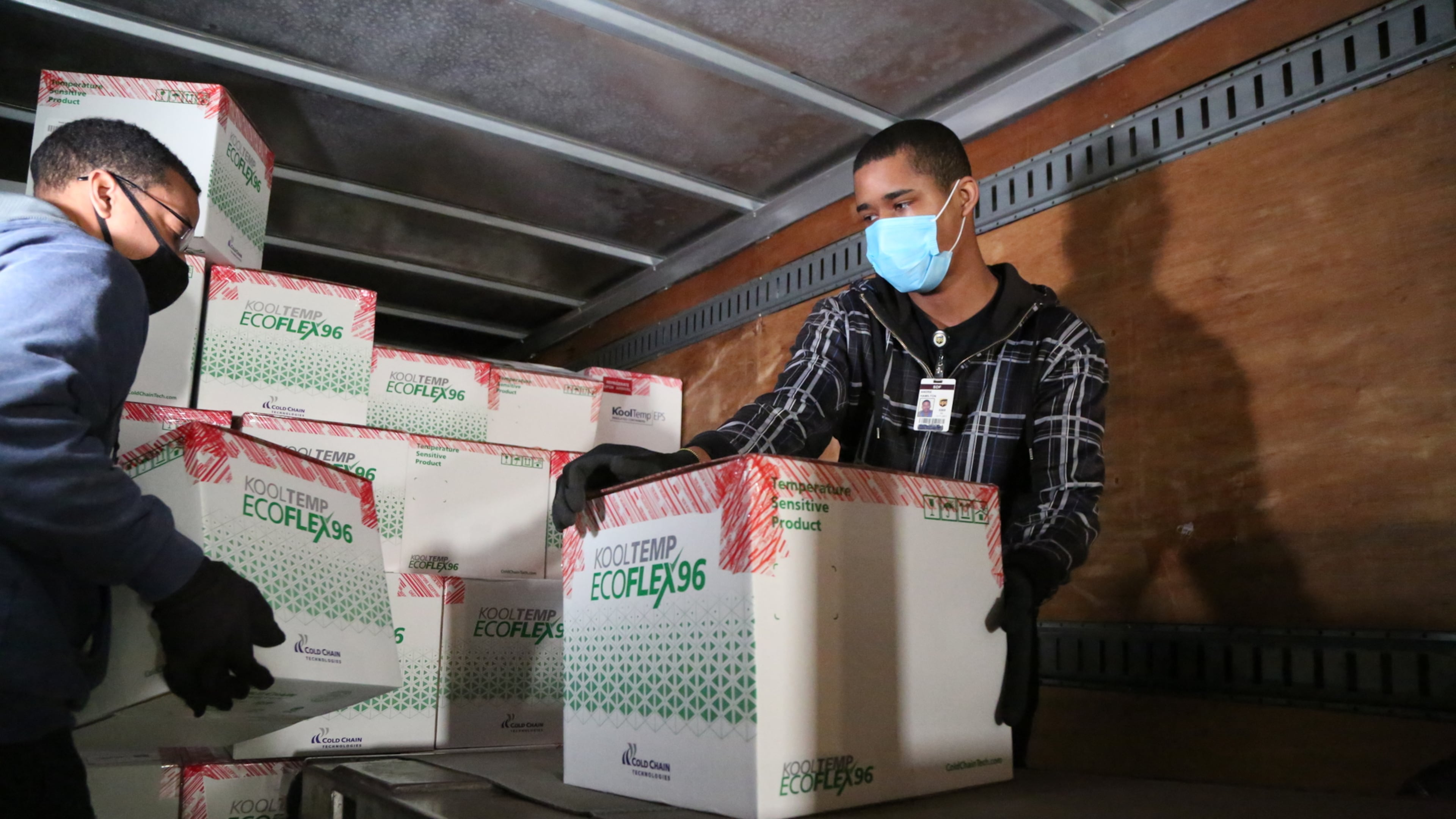 UPS is shipping out its first round of Johnson & Johnson COVID-19 vaccines on Tuesday, March 2, 2021. Source: UPS