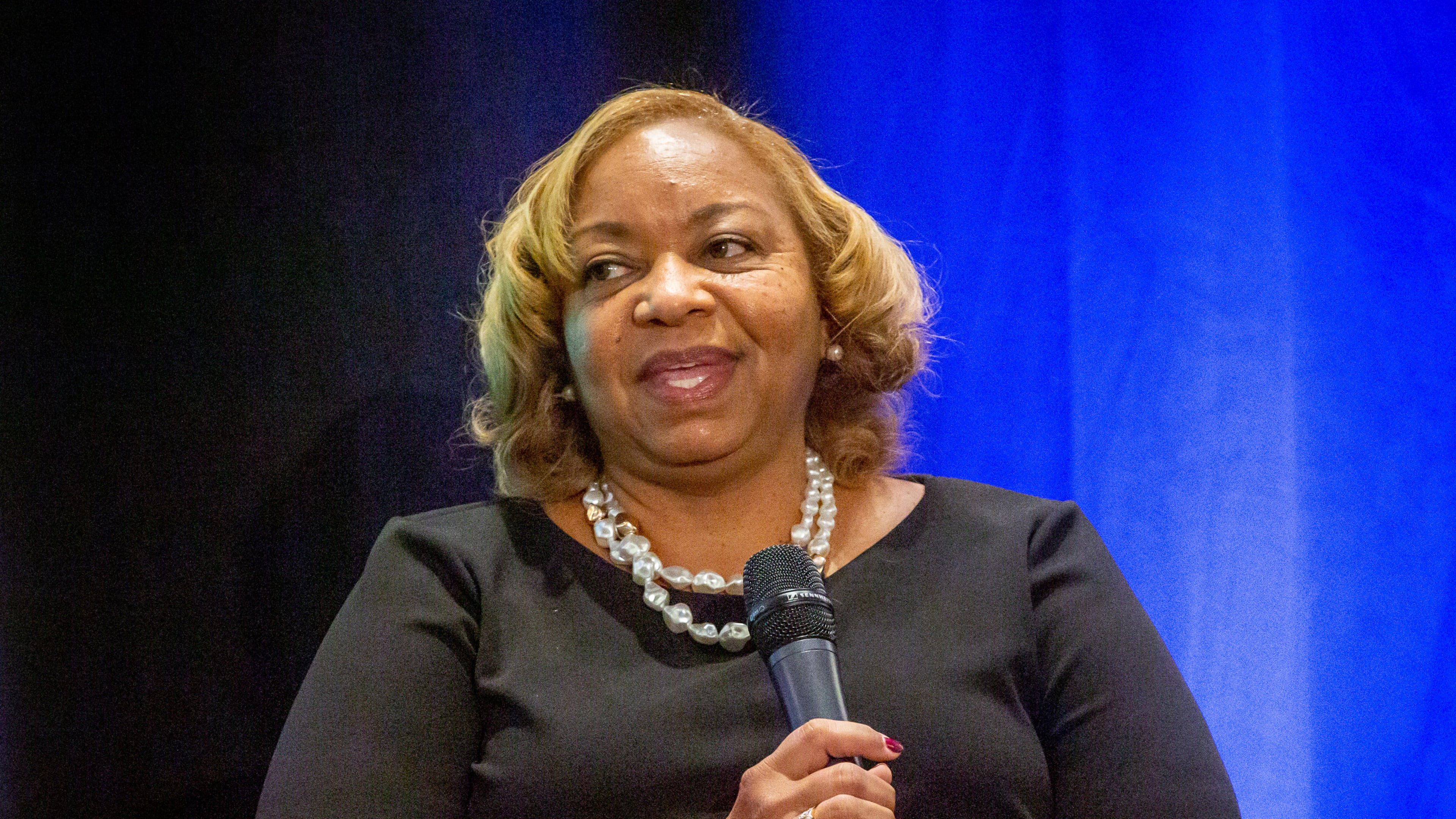 Henry County Chairwoman Carlotta Harrell will give "State of the County" remarks today. STEVE SCHAEFER/THE ATLANTA JOURNAL-CONSTITUTION