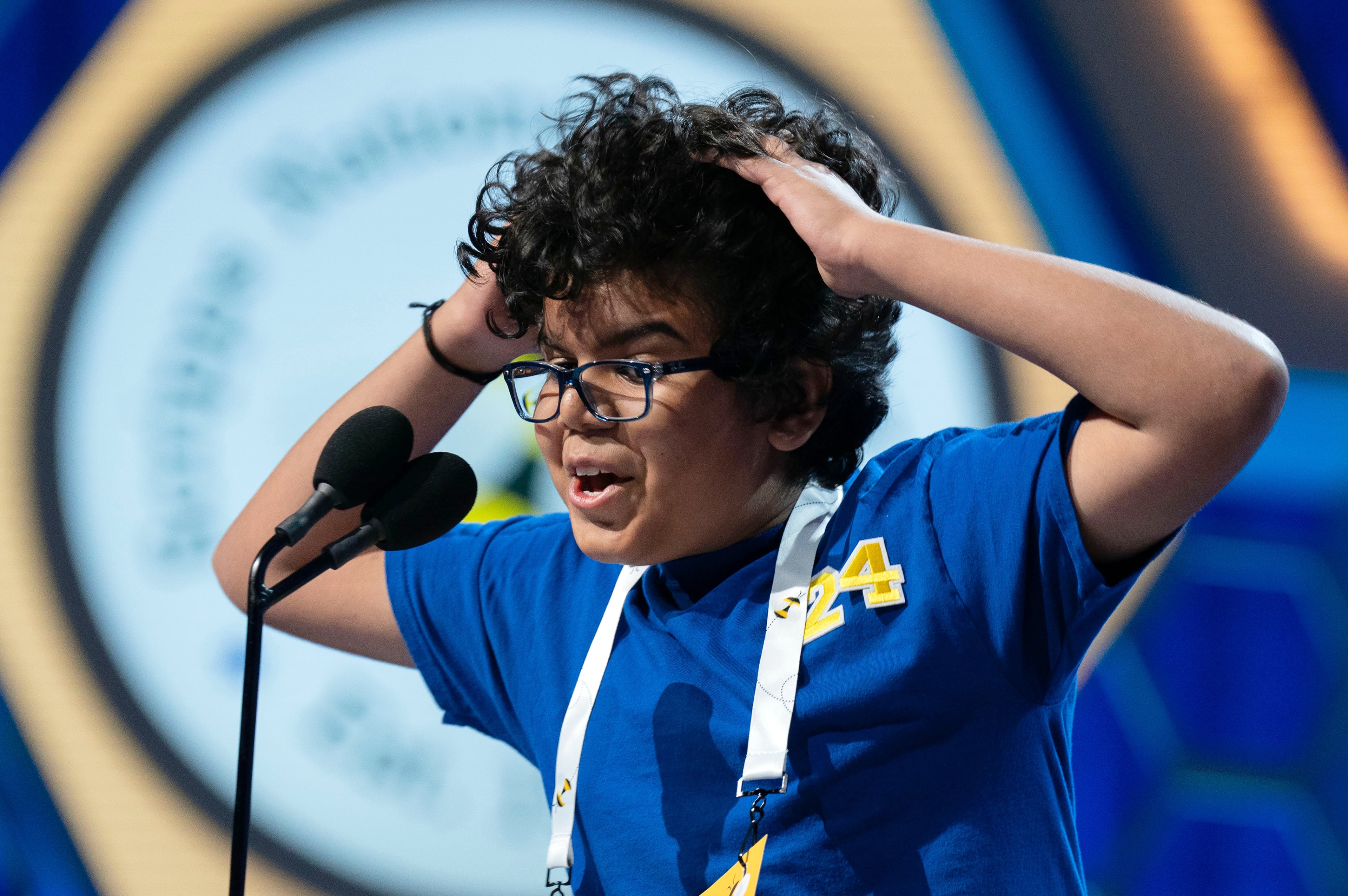 APTOPIX Spelling Bee