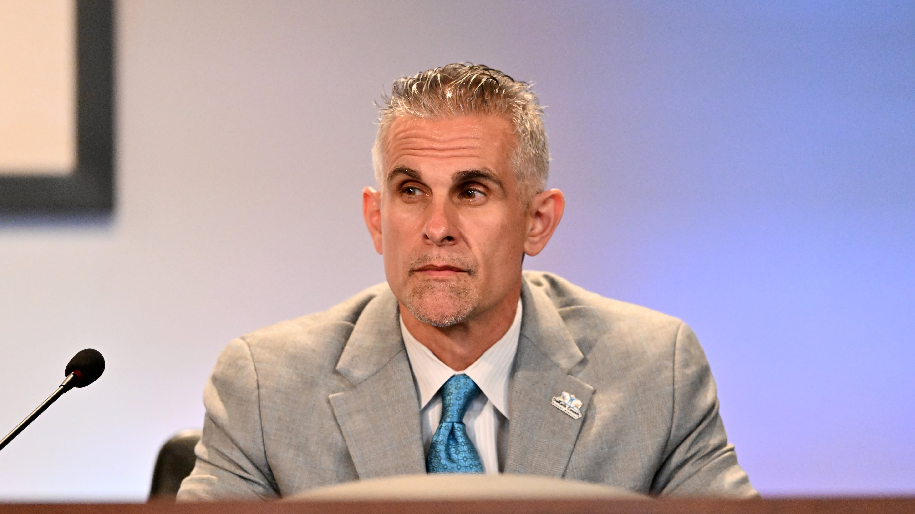 The DeKalb County Board of Education gave Norman Sauce III a one-year contract to serve as its interim superintendent. (Hyosub Shin / AJC)