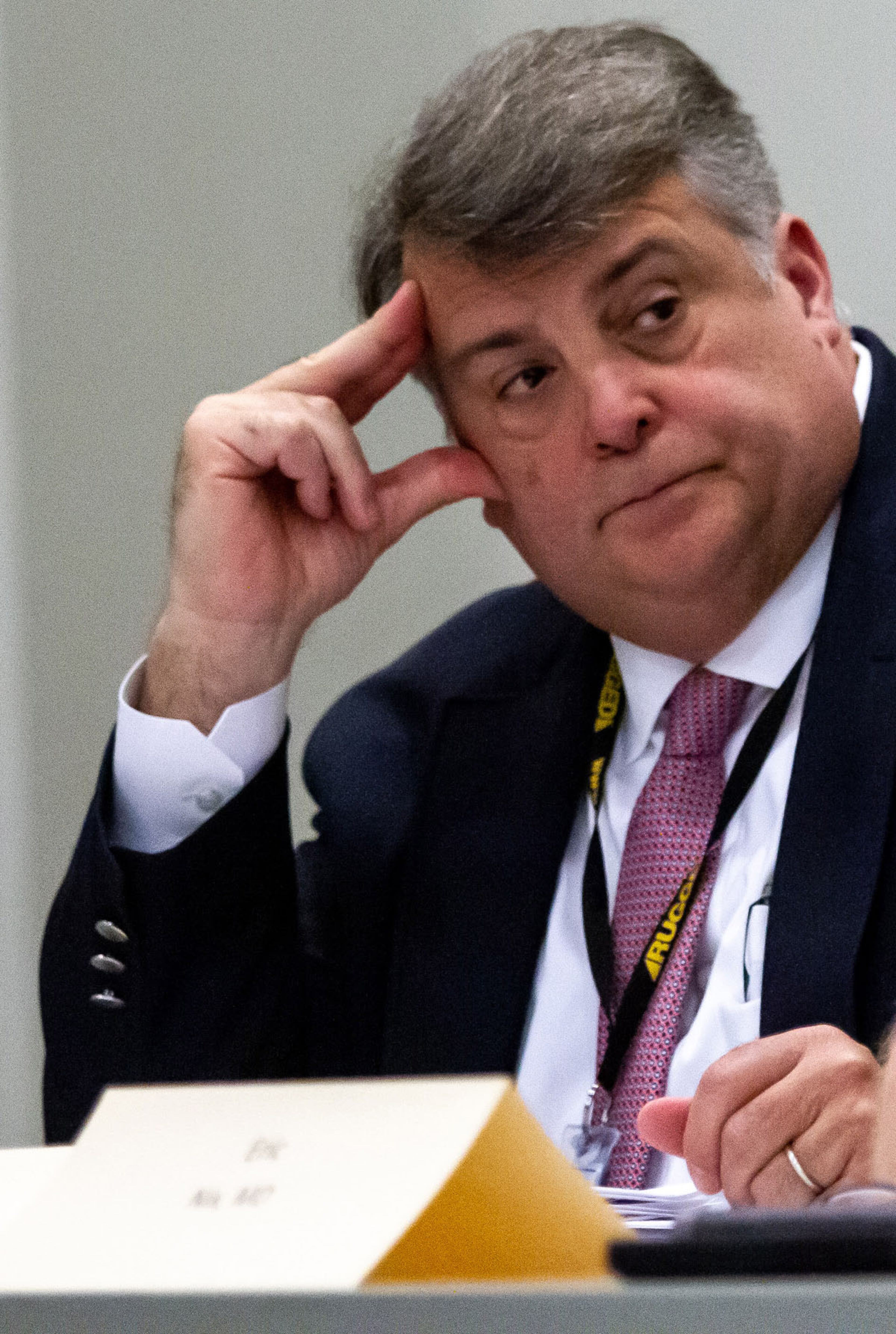 Pete Quinones, with Metro Atlanta Ambulance, was told it would be months before parts were available to replace defective air bags. (Steve Schaefer/Special to the AJC)