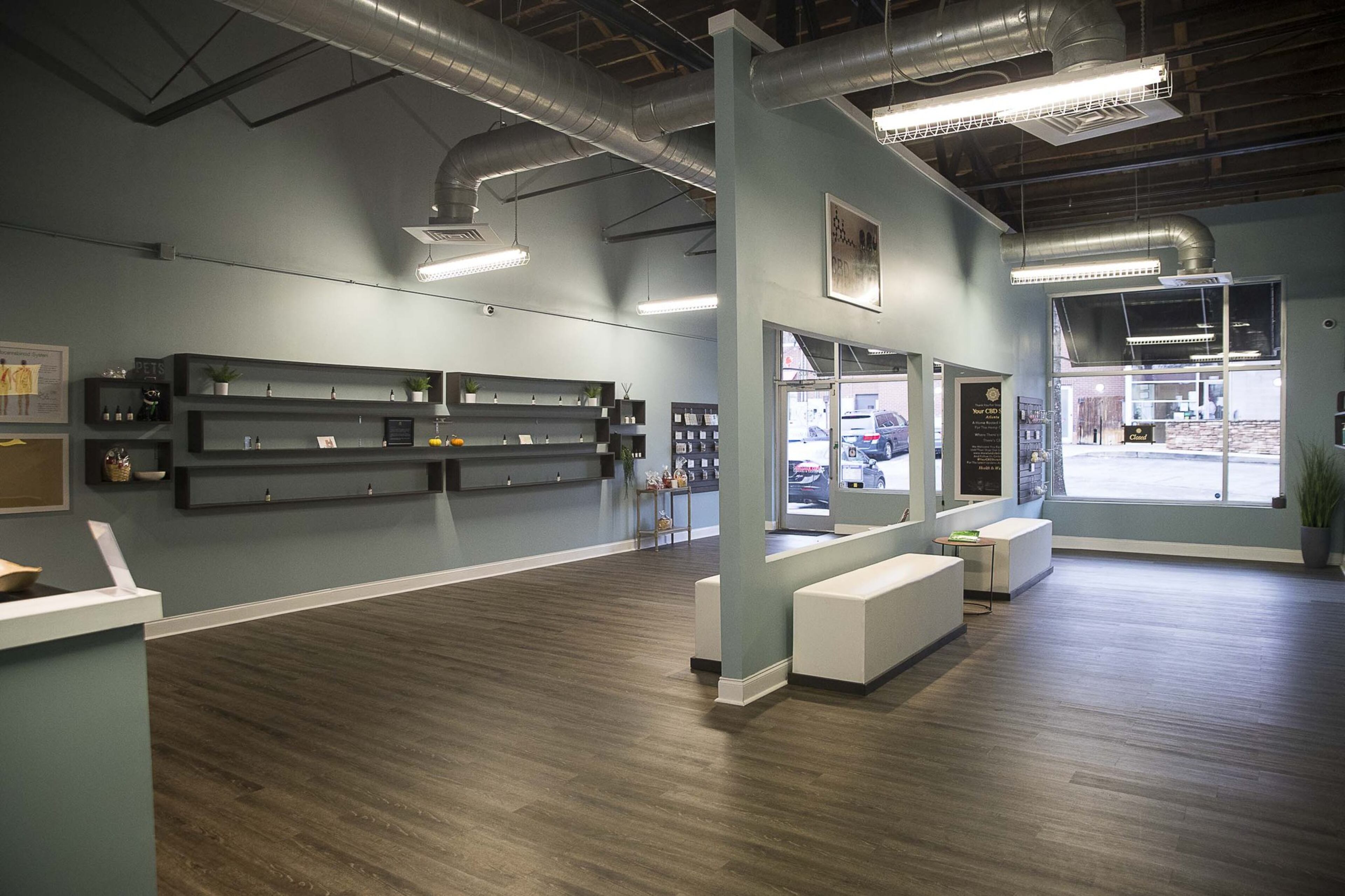 The interior of Your CBD Store inside the Ormewood Square retail center. (ALYSSA POINTER/ALYSSA.POINTER@AJC.COM)
