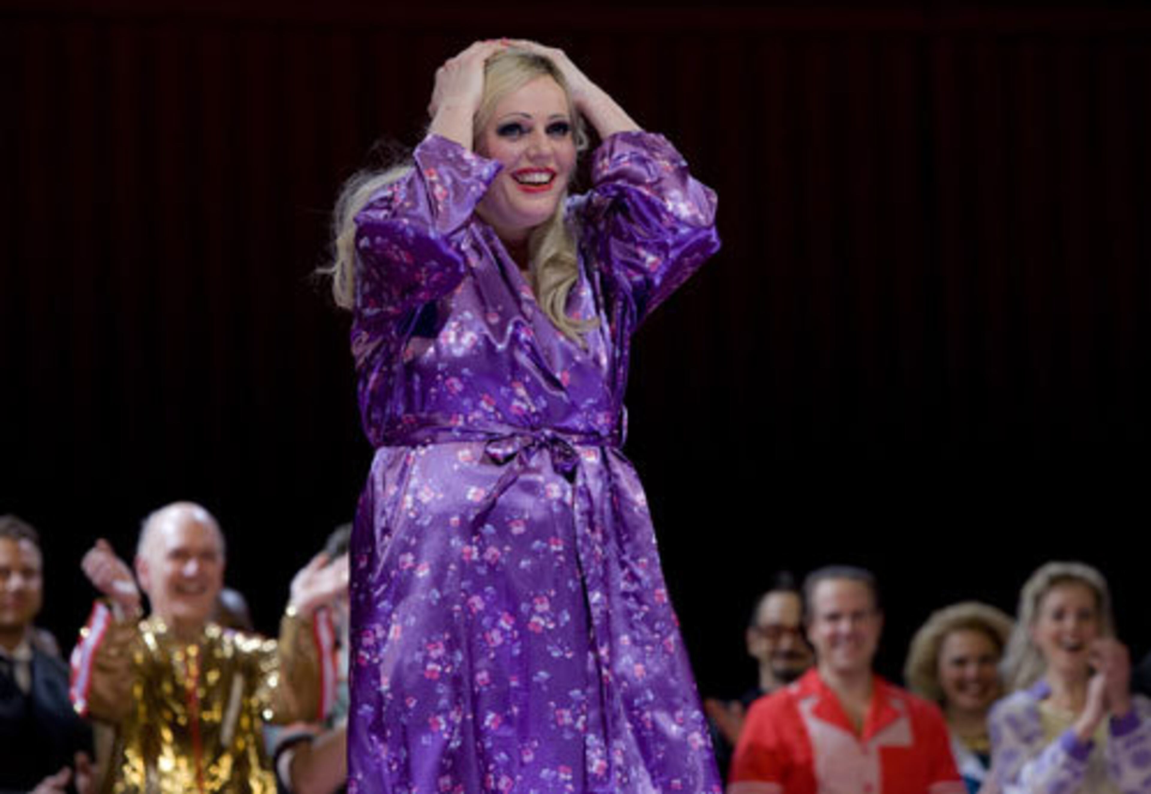 It's no surprise that an opera based on the life and death of the tabloid celebrity would warrant the Royal Opera's warning of "extreme language, drug abuse and sexual content."