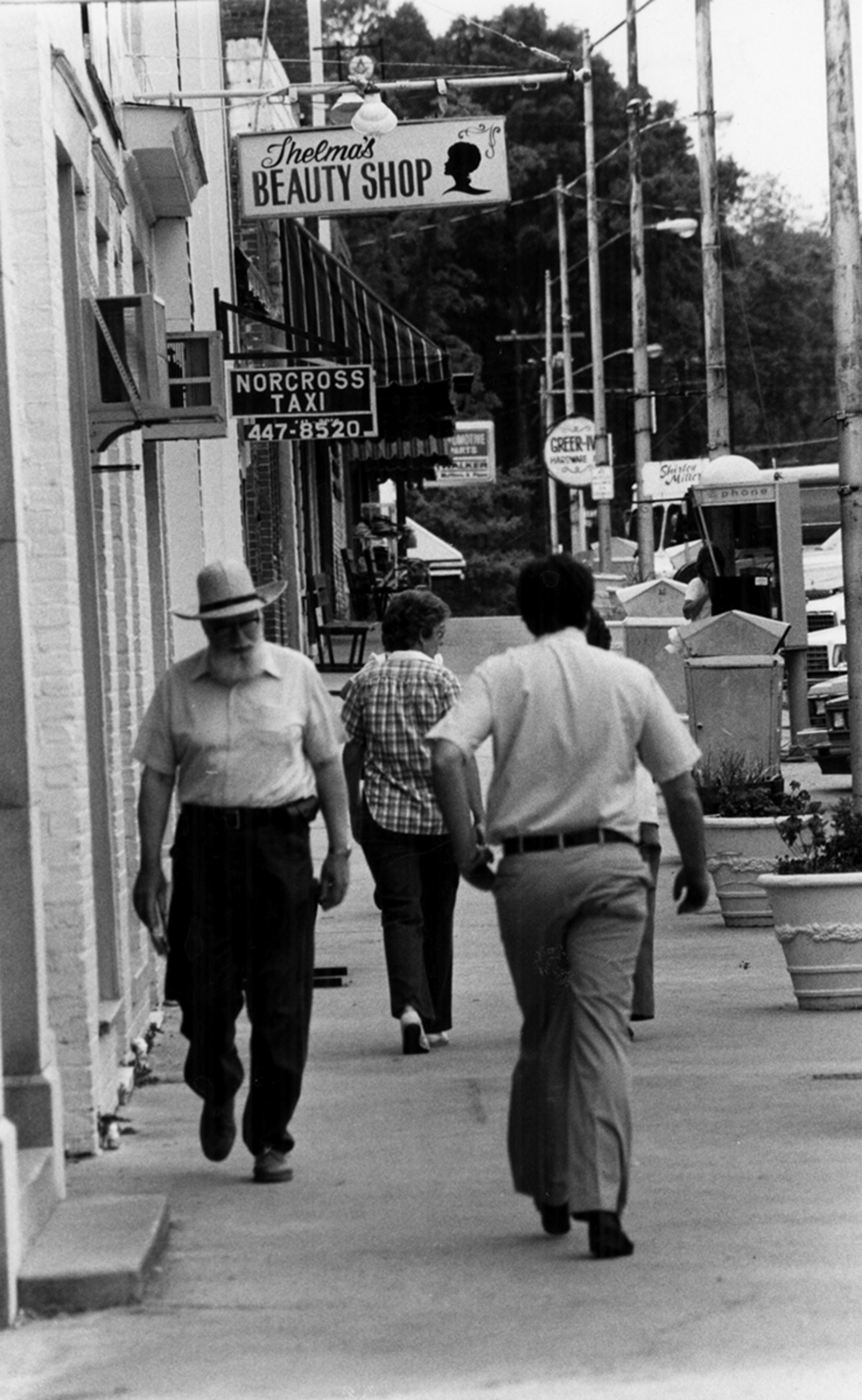 Norcross is home to the Fortune 500 company Rock-Tenn, and the Waffle House world headquarters is located just outside the town limits. This photo of the downtown district is from 1983. (Bill Mahan / AJC file)