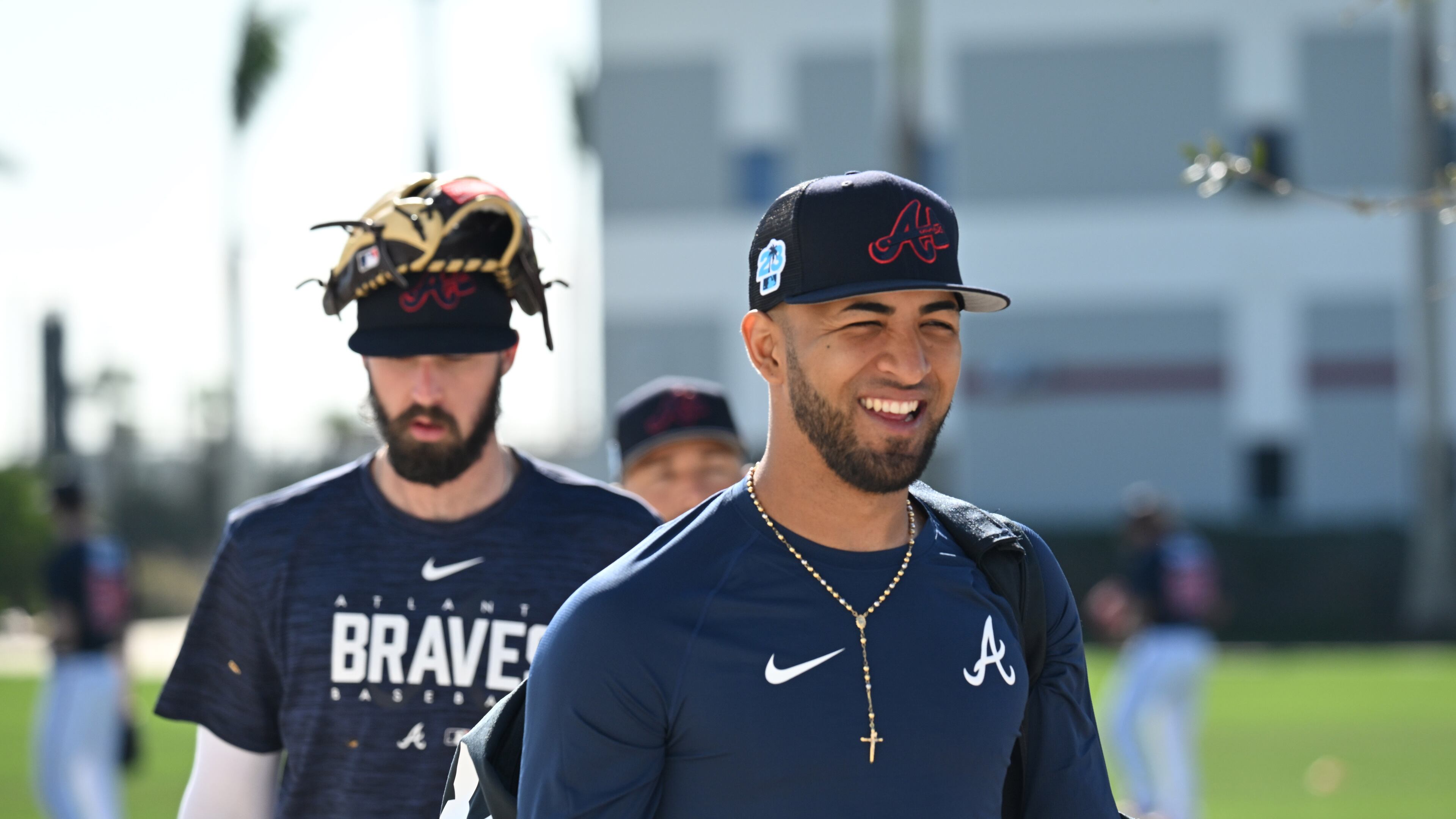 Eddie Rosario will start the season as Atlanta's left fielder. (Hyosub Shin file photo / Hyosub.Shin@ajc.com)