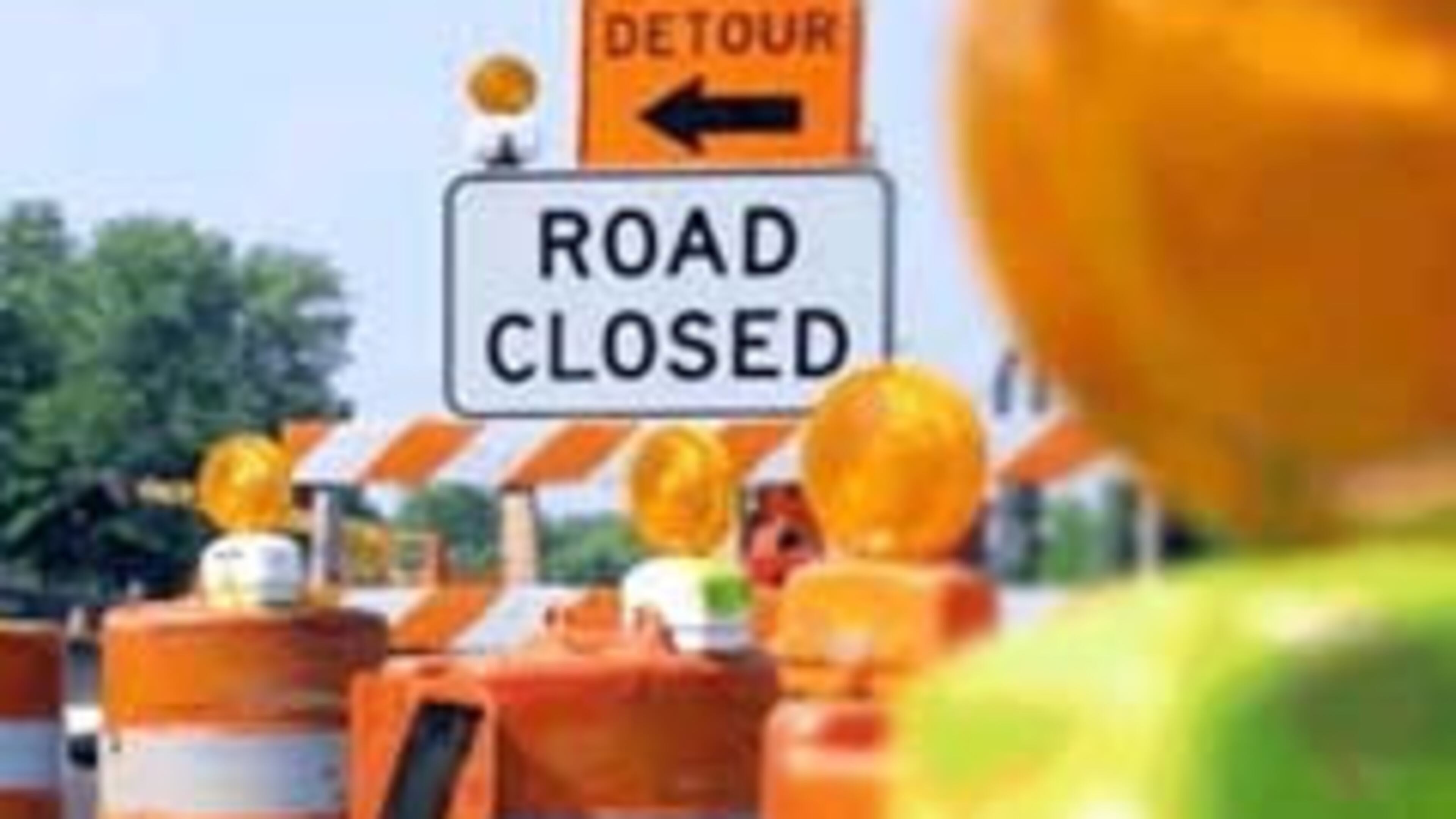 On part of June 8 and 9, Piedmont Road will be closed for repair work on the railroad crossing. Courtesy of Cobb County