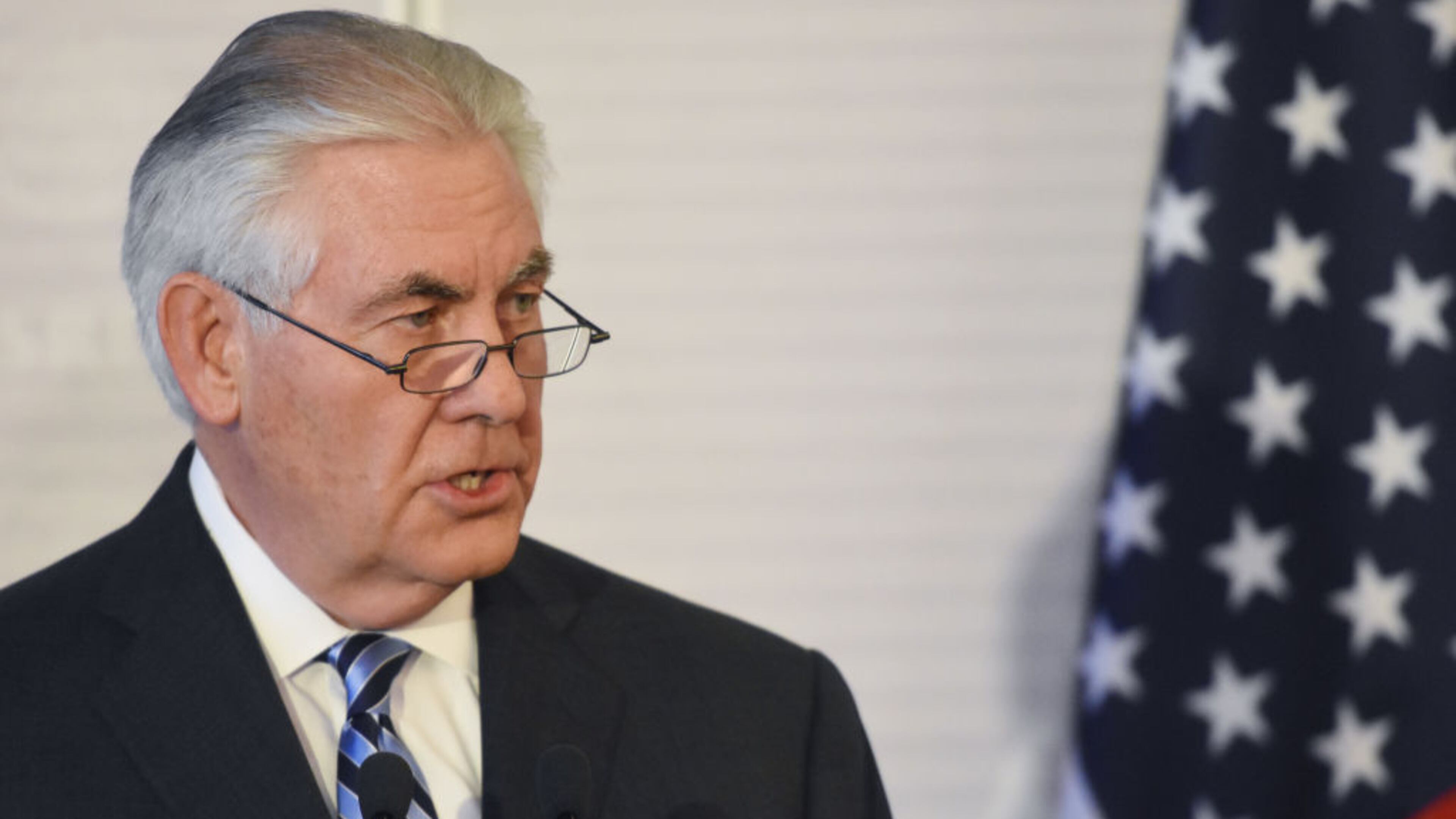 Secretary of State Rex Tillerson.