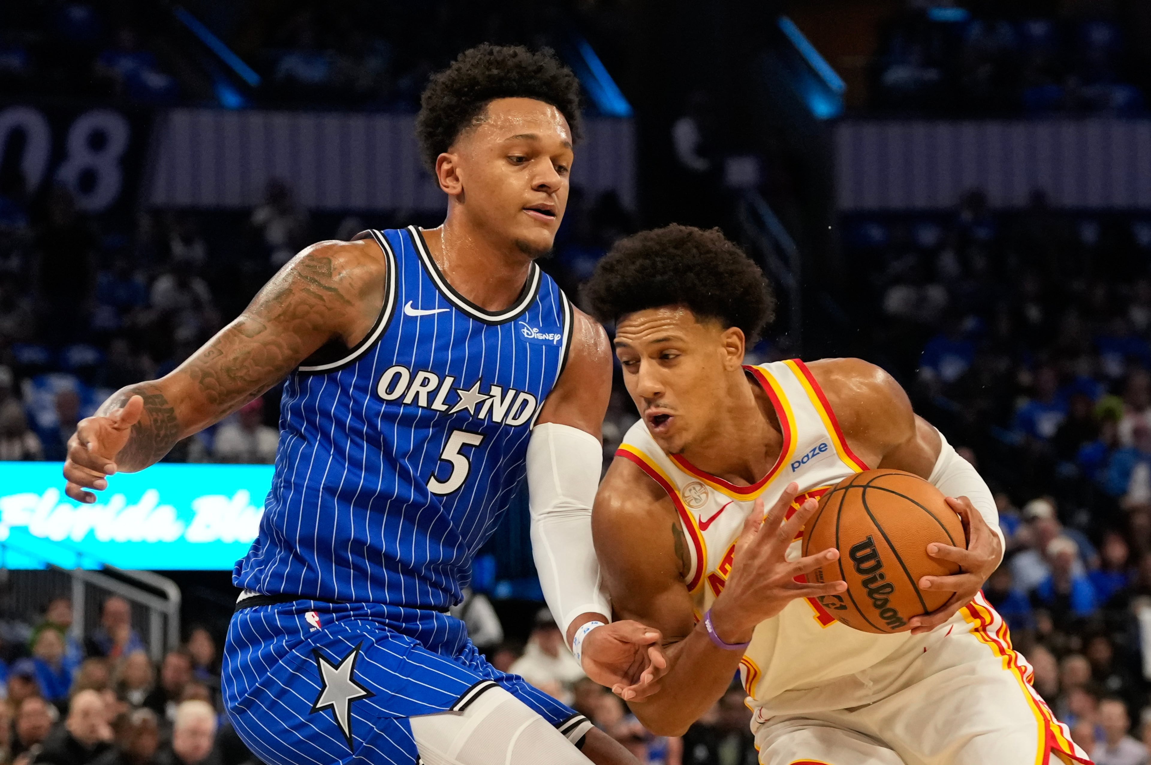 Hawks Magic Basketball