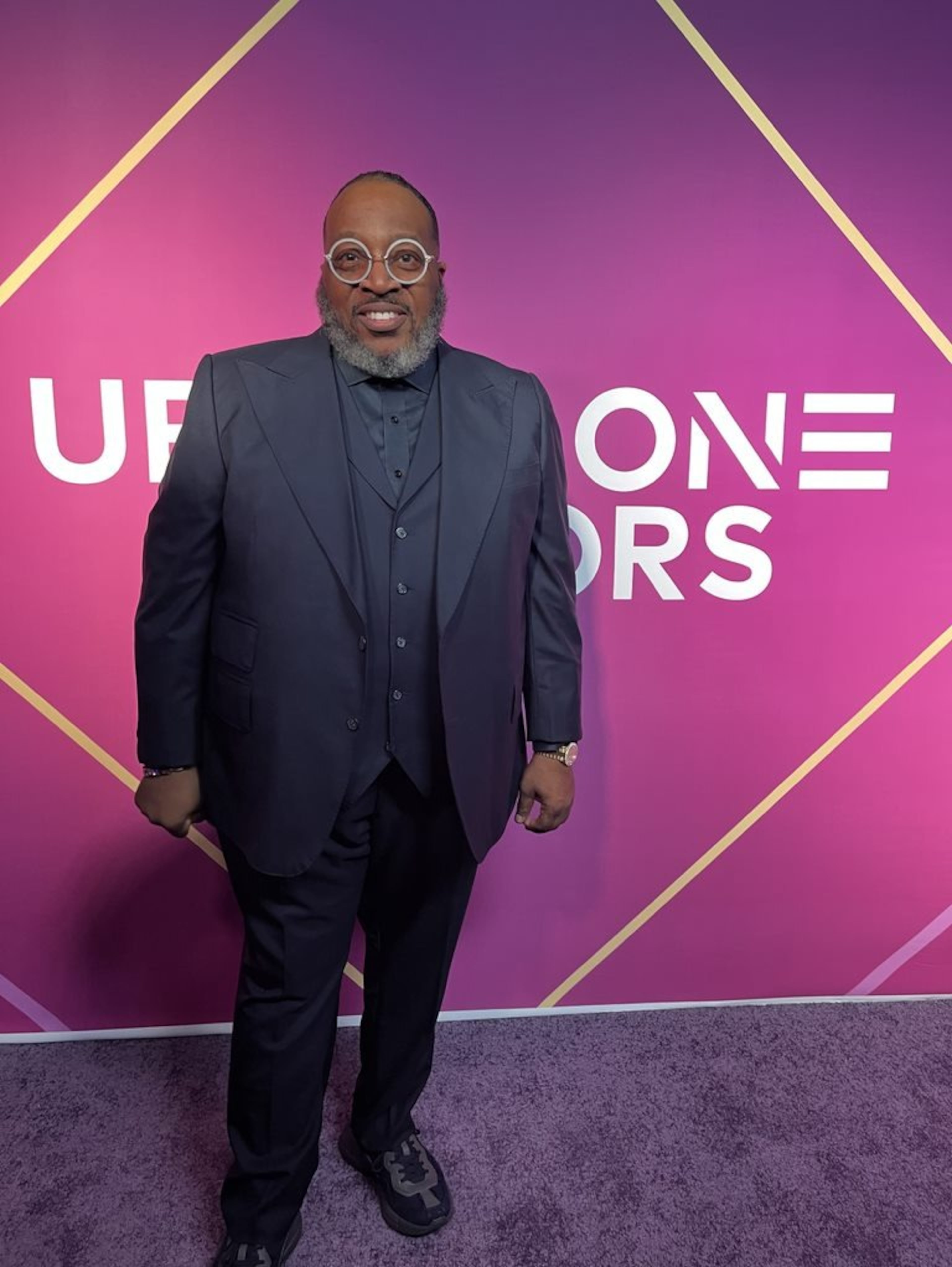 Marvin Sapp at the Urban One Honors red carpet (2022)