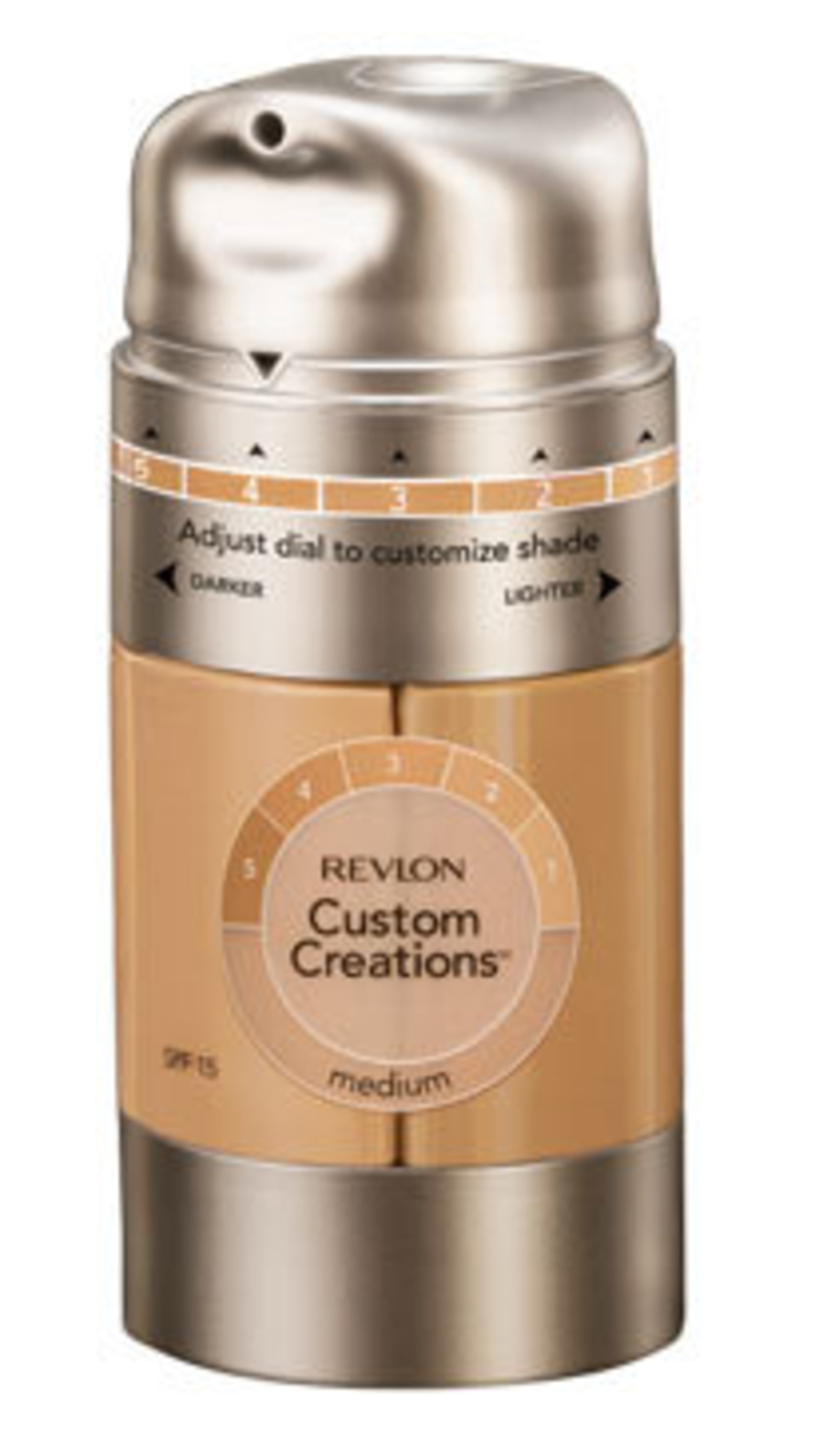 Custom Creations Foundation: Each bottle of this smooth, lightweight SPF-15 makeup contains two hues: Turn the dial to one of the five shade settings, and some of each is dispensed in the right proportion to match your selection. This facial fine-tuner was especially loved by the beachgoers on the Good Housekeeping panel, who liked dialing up a darker color after a day in the sun. $14