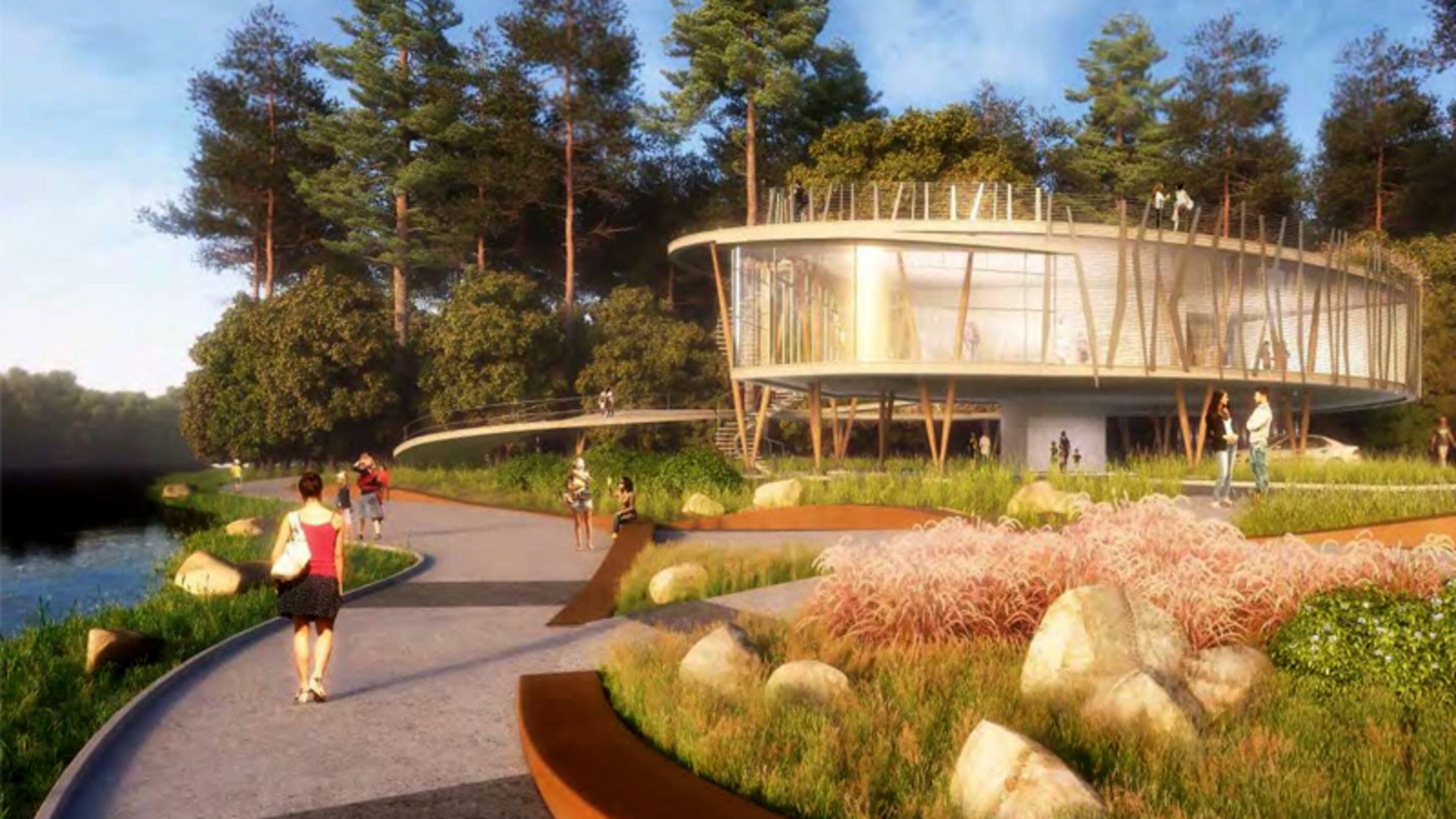 The Roswell River Parks Master Plan proposes a multi-purpose facility for the Ace Sand property on the Chattahoochee River. Photo: CITY OF ROSWELL