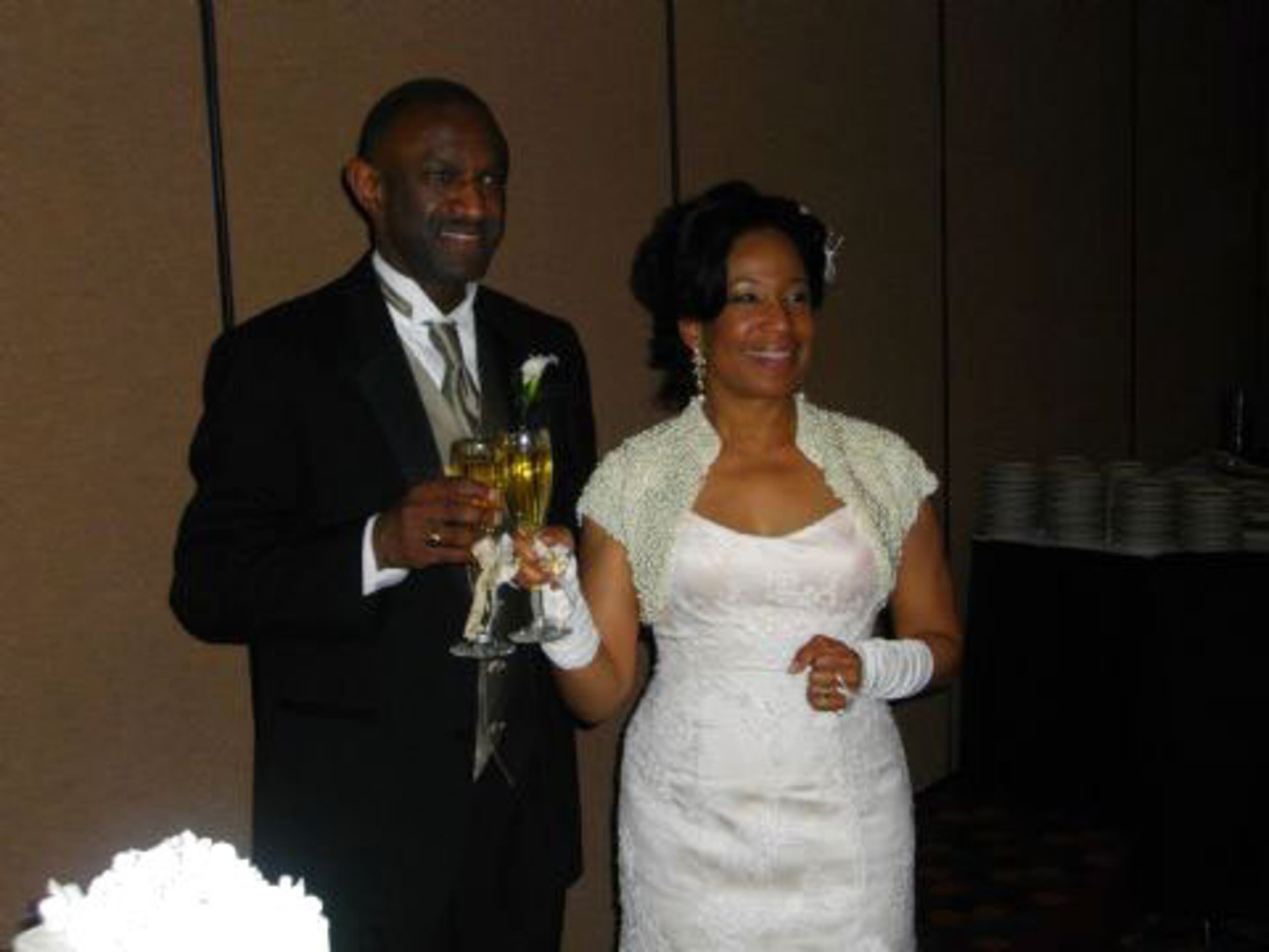 My brother in law, Nate & and his new bride, Teresa were joined in Holy matrimony in Cary, NC on November 12, 2011. A very happy day for the both of them!