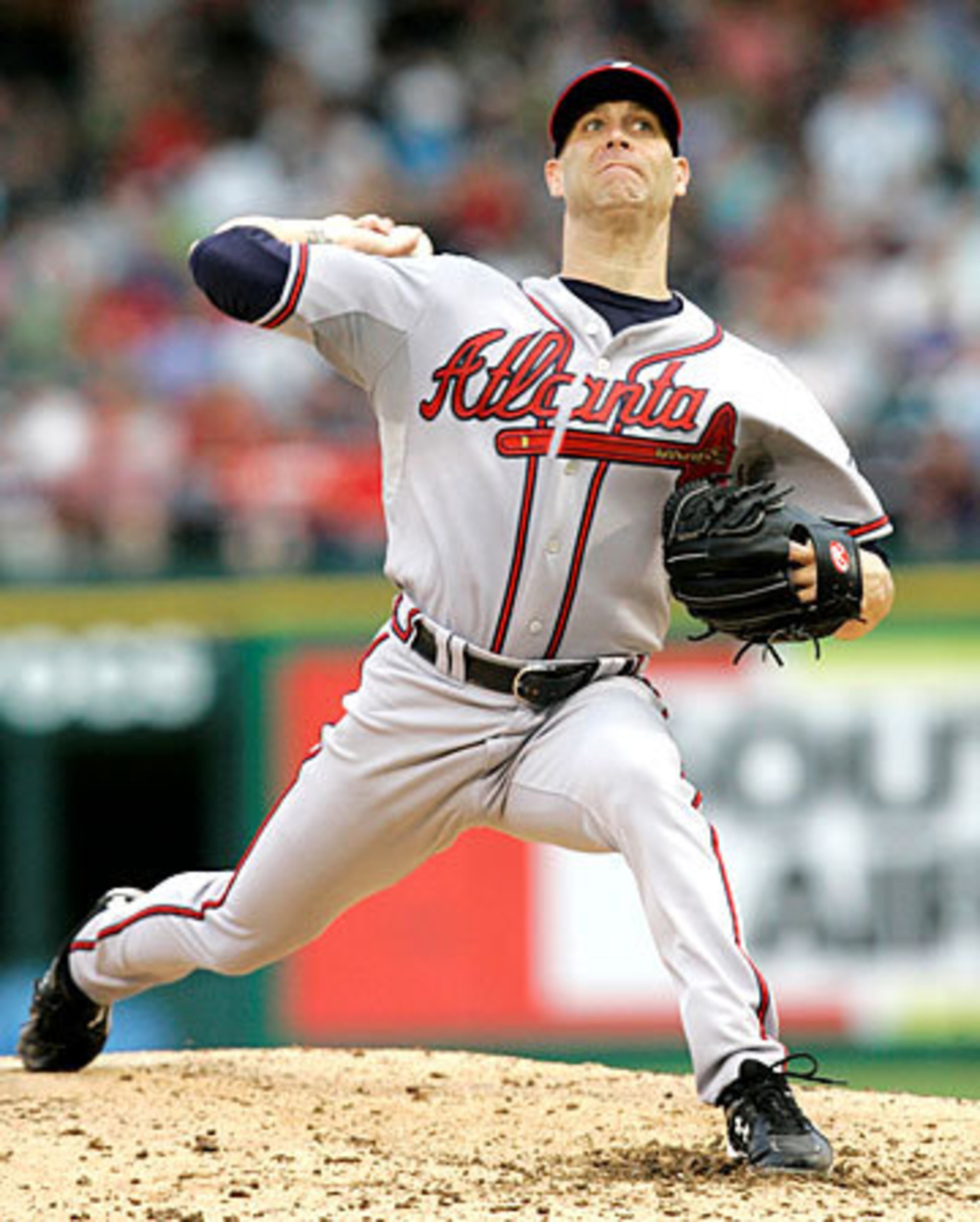 The Rangers roughed up Hudson for six runs on six hits in just over four innings of work.