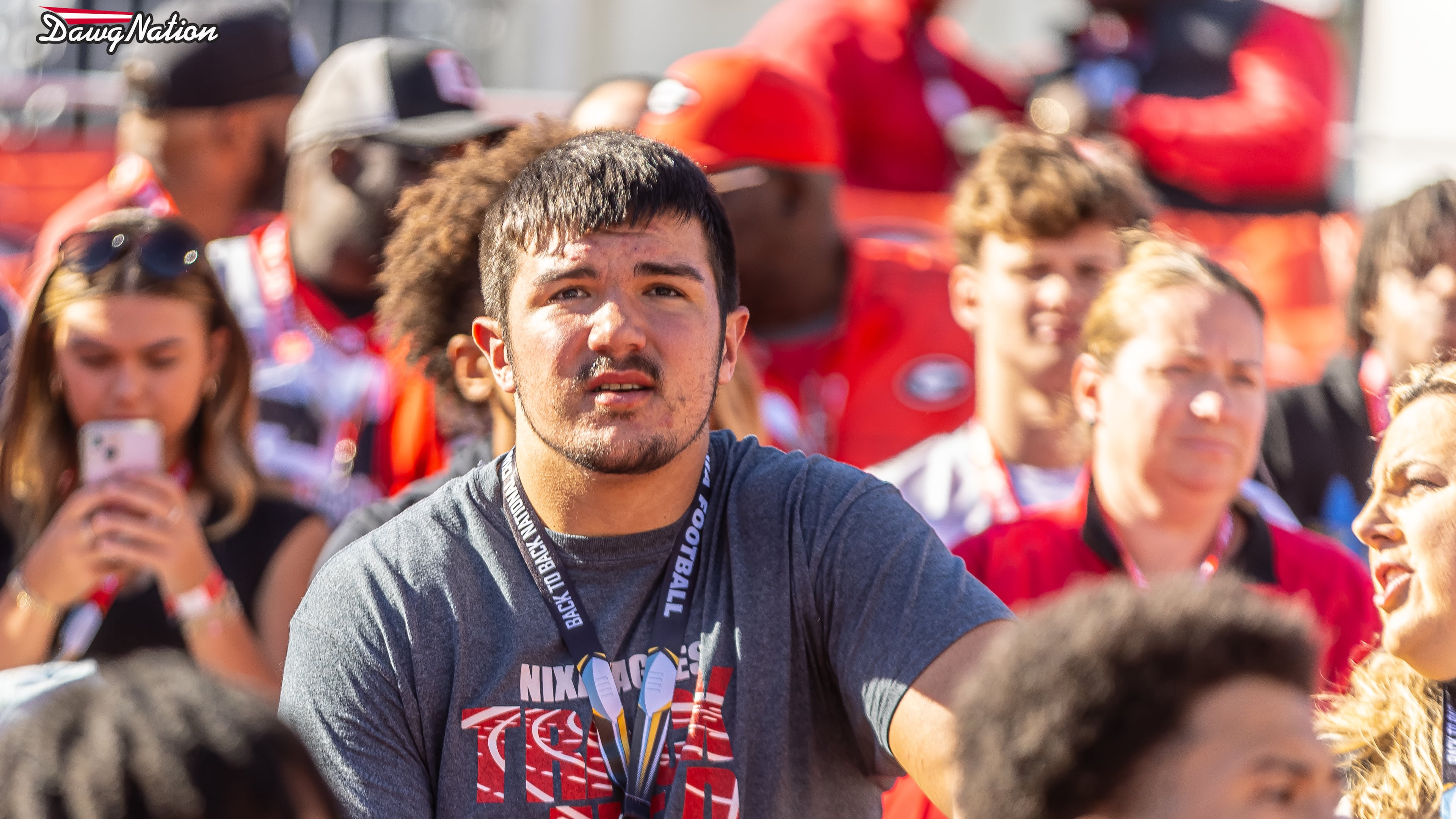 Jackson Cantwell, a 5-star offensive tackle, is currently rated as the nation's No. 1 overall recruit by Rivals in the 2026 class. (Jeff Sentell/DawgNation)