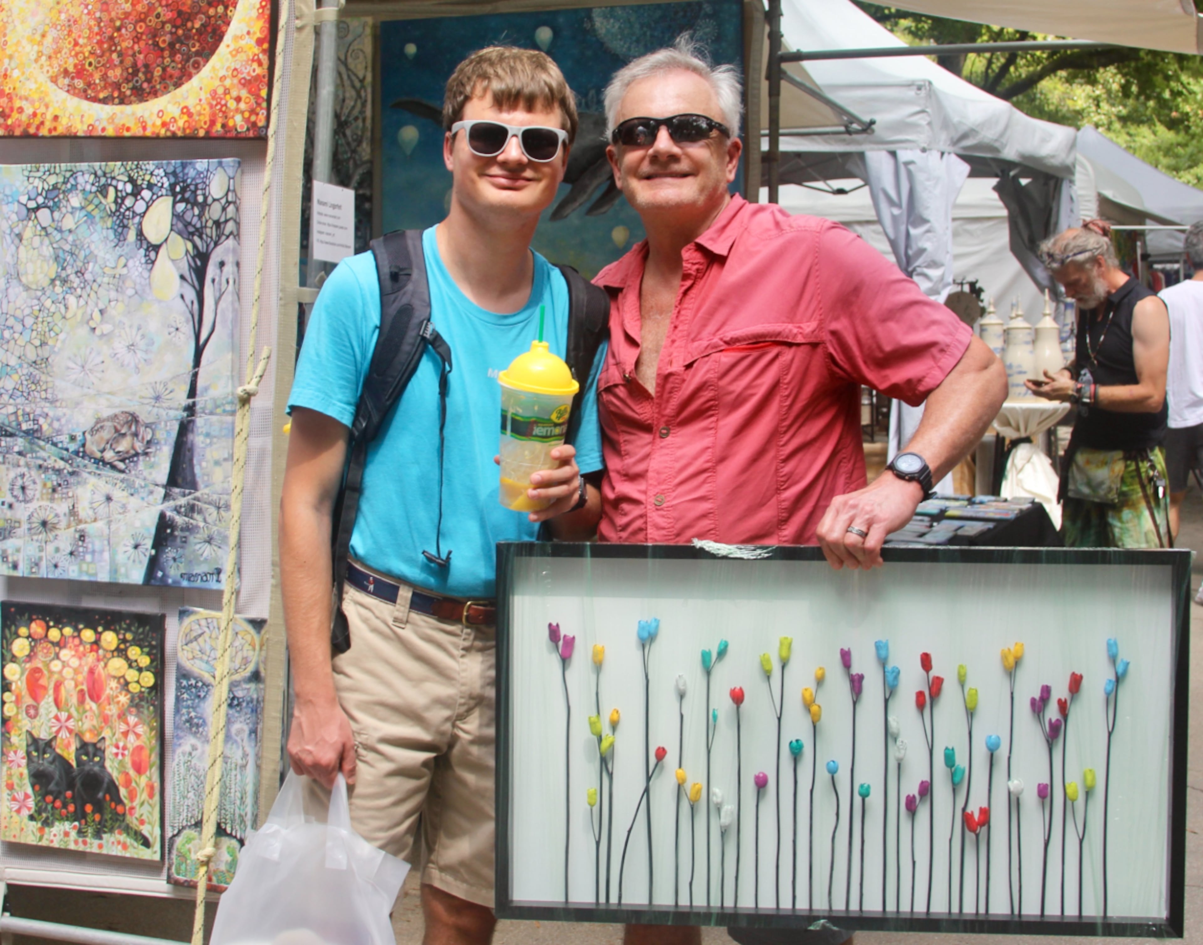 The annual Piedmont Park Arts Festival, scheduled for Saturday, Aug. 15, and Sunday, Aug. 16, features some 250 artists, including painters, photographers, sculptors and more. (Courtesy of Ben Dashwood)