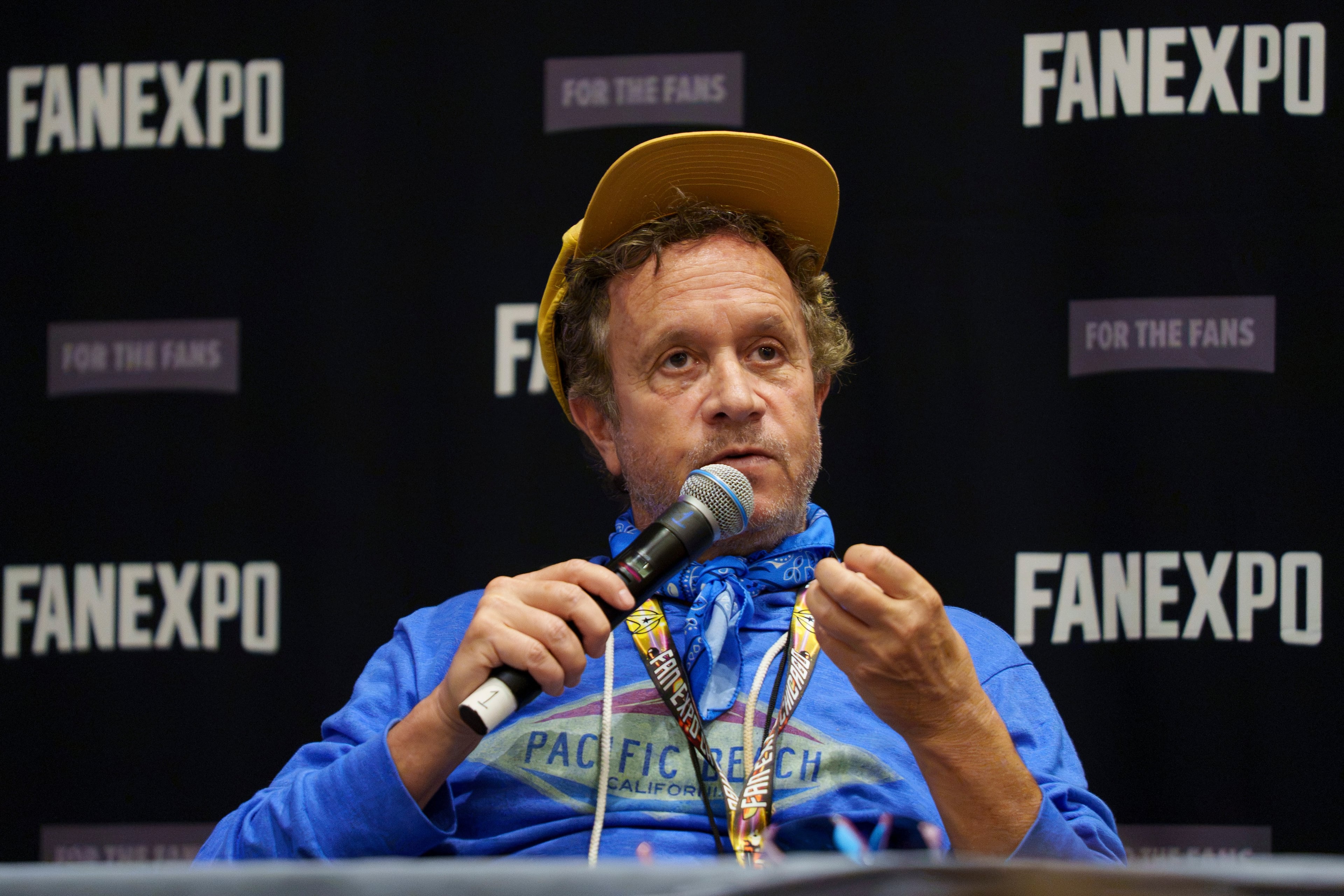 Pauly Shore is seen during Fan Expo Chicago on Sunday, Aug. 16, 2026, at the Donald E. Stephens Convention Center in Chicago. (Rob Grabowski/AP)