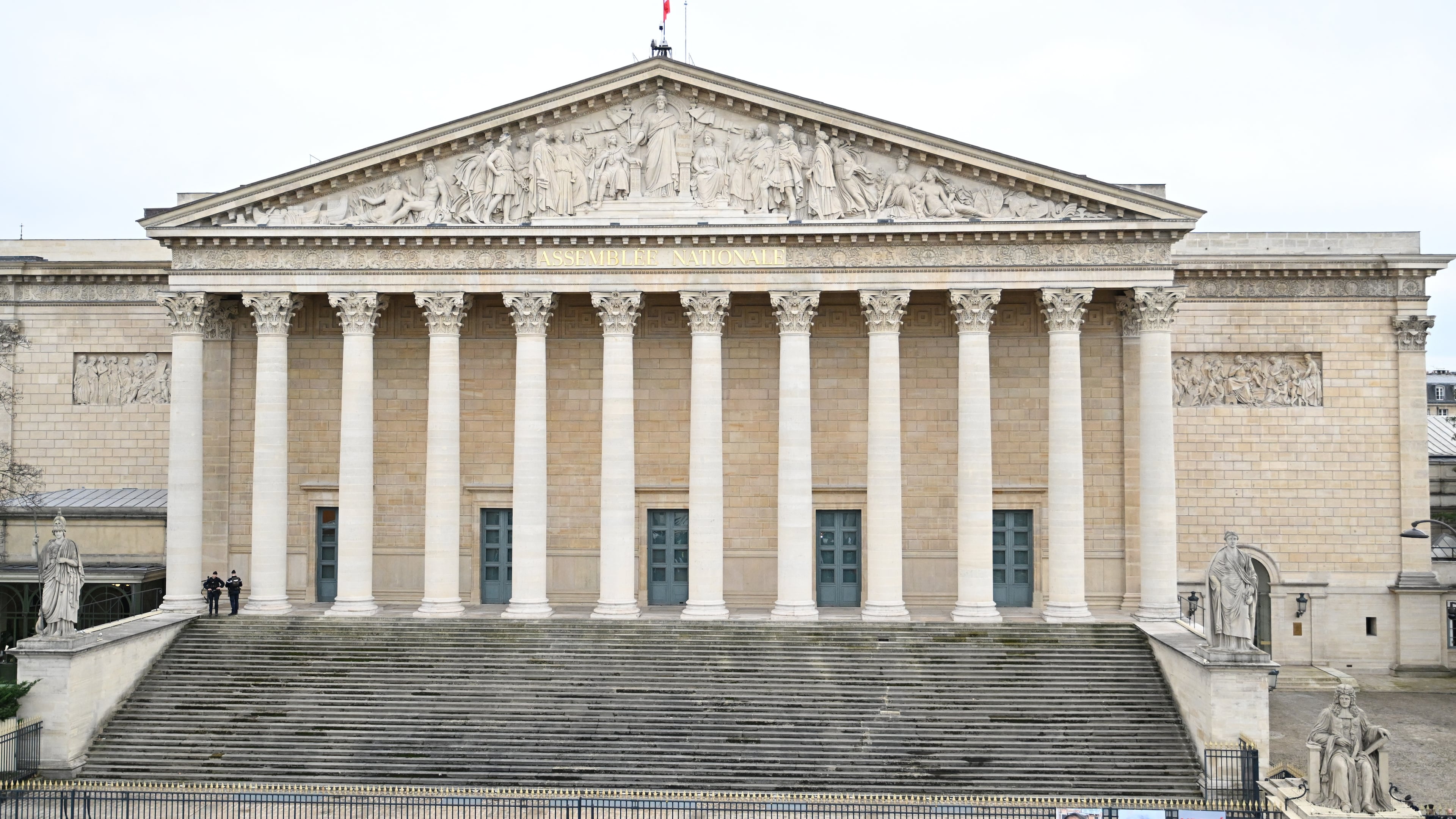 FILE - The National Assembly is seen, Jan. 13, 2026, in Paris. (AP Photo/Emma Da Silva, File)