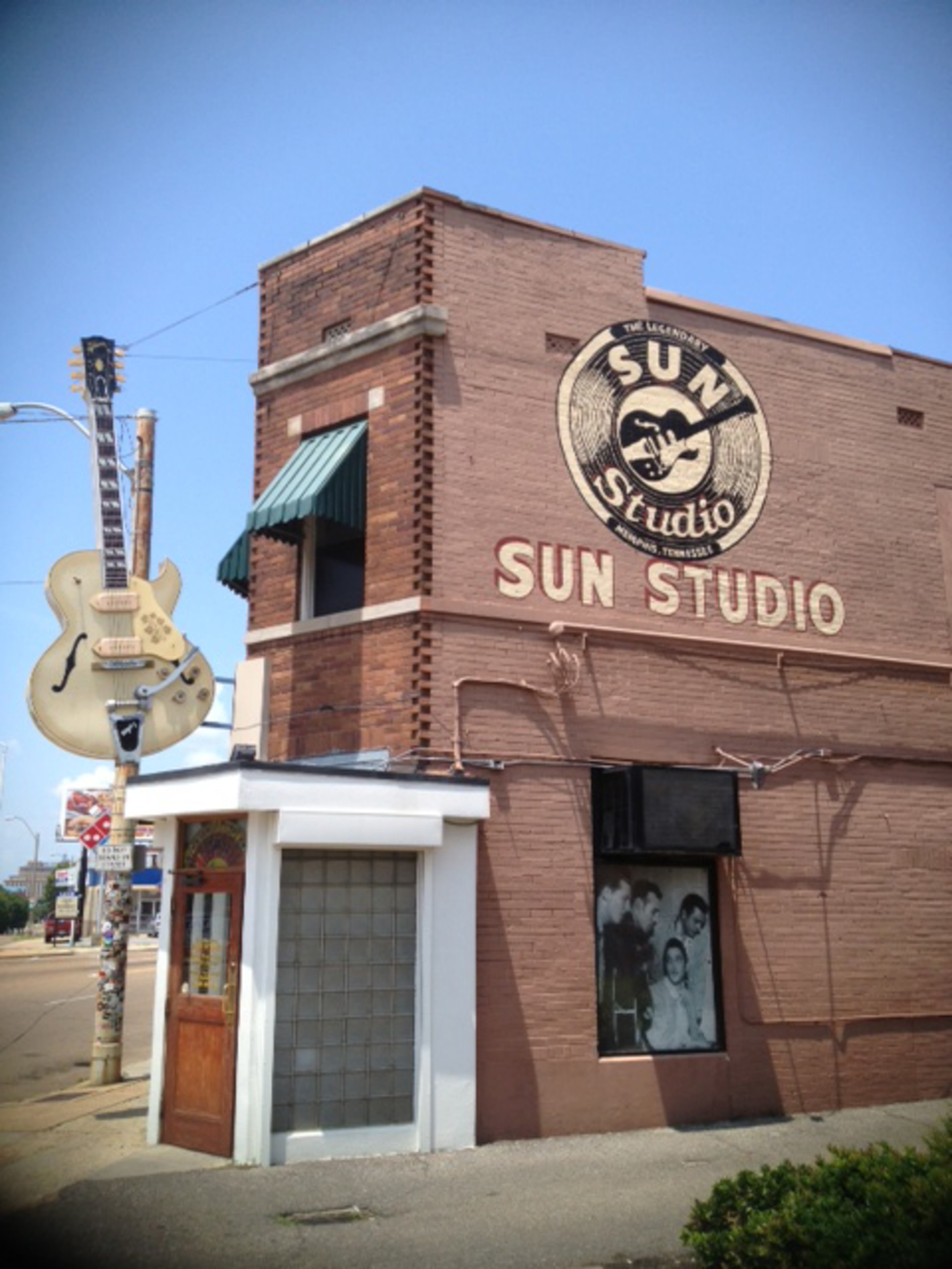 The legendary Sun Studio in Memphis, July 2013