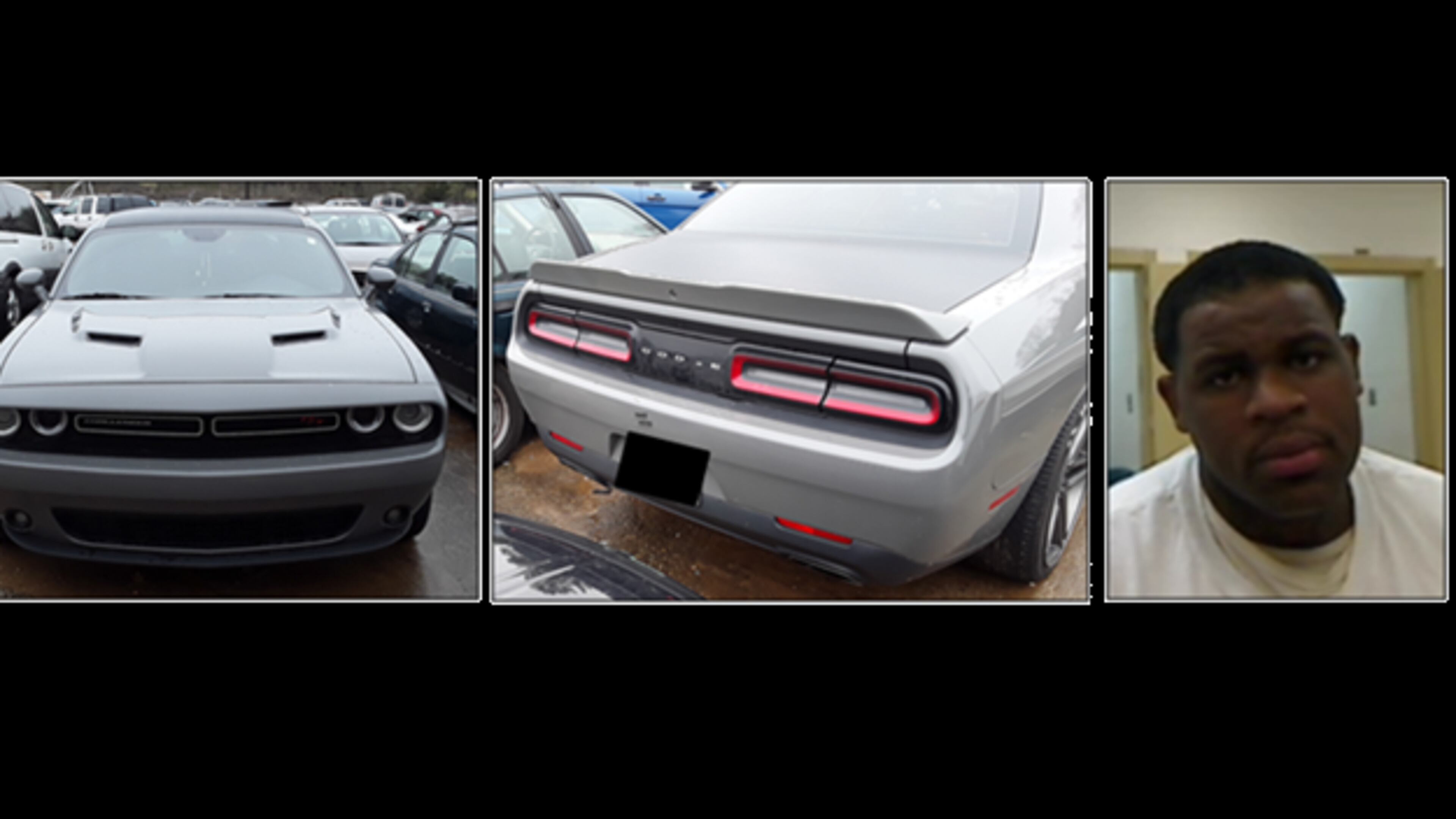 Deangelo Bell, 26, is wanted by the Gwinnett County Police Department for allegedly bringing a stolen car to the Gwinnett County Department of Corrections.