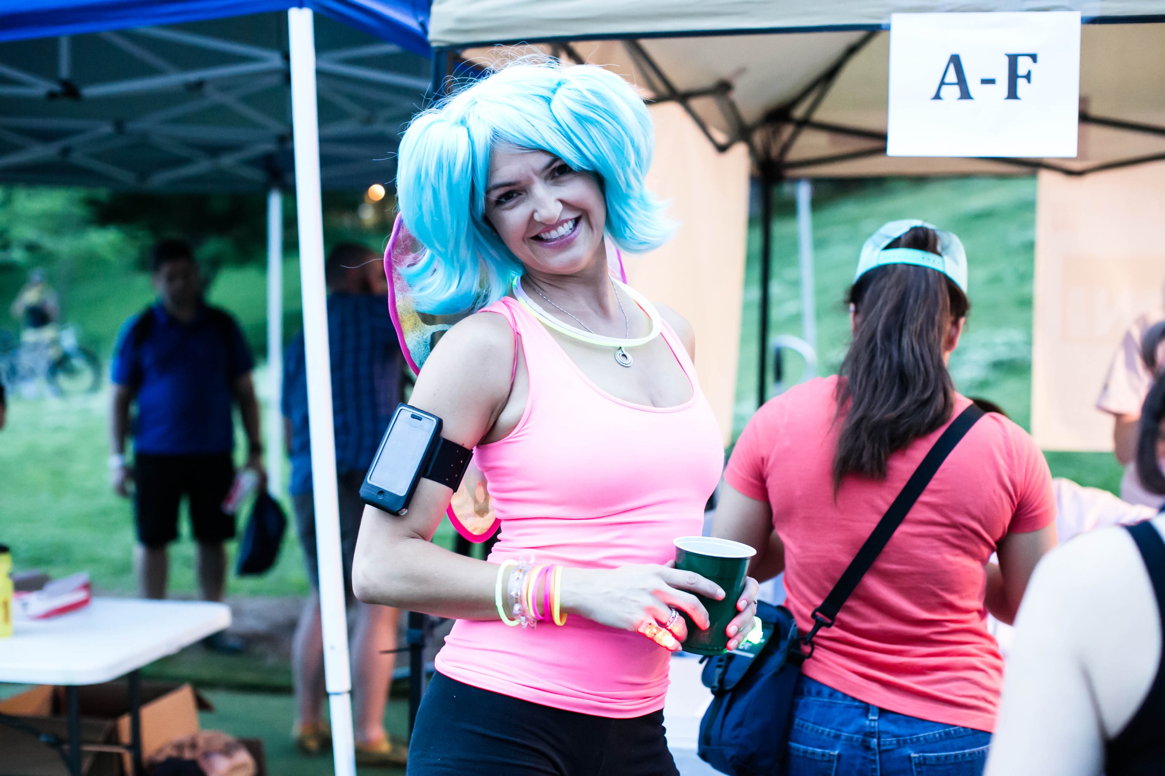 Participants made their way to Park Tavern over the weekend.