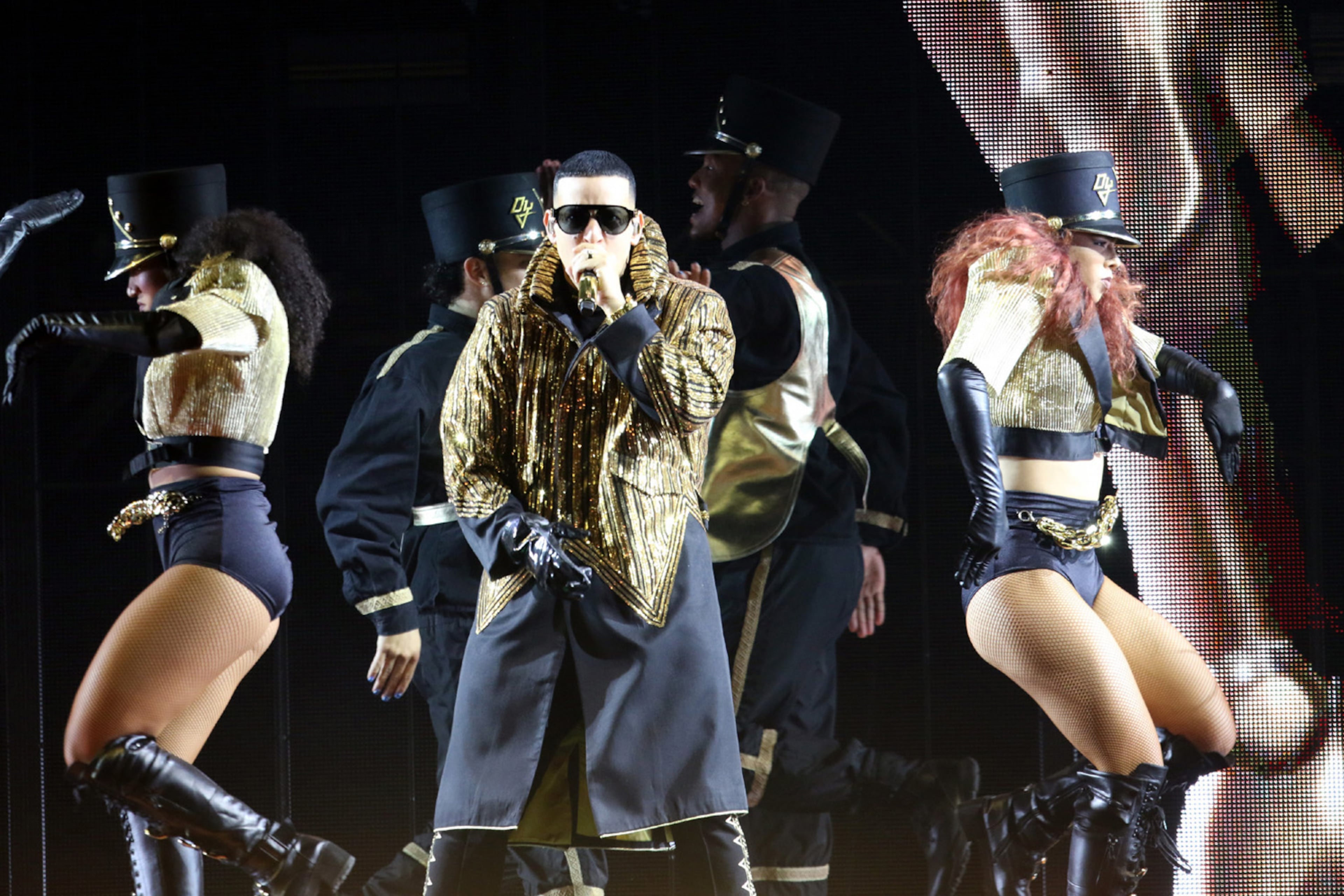 Puerto Rican hip-hop star Daddy Yankee energized a sold out State Farm Arena on Tuesdat, August 23, 2024.
Robb Cohen for the Atlanta Journal-Constitution