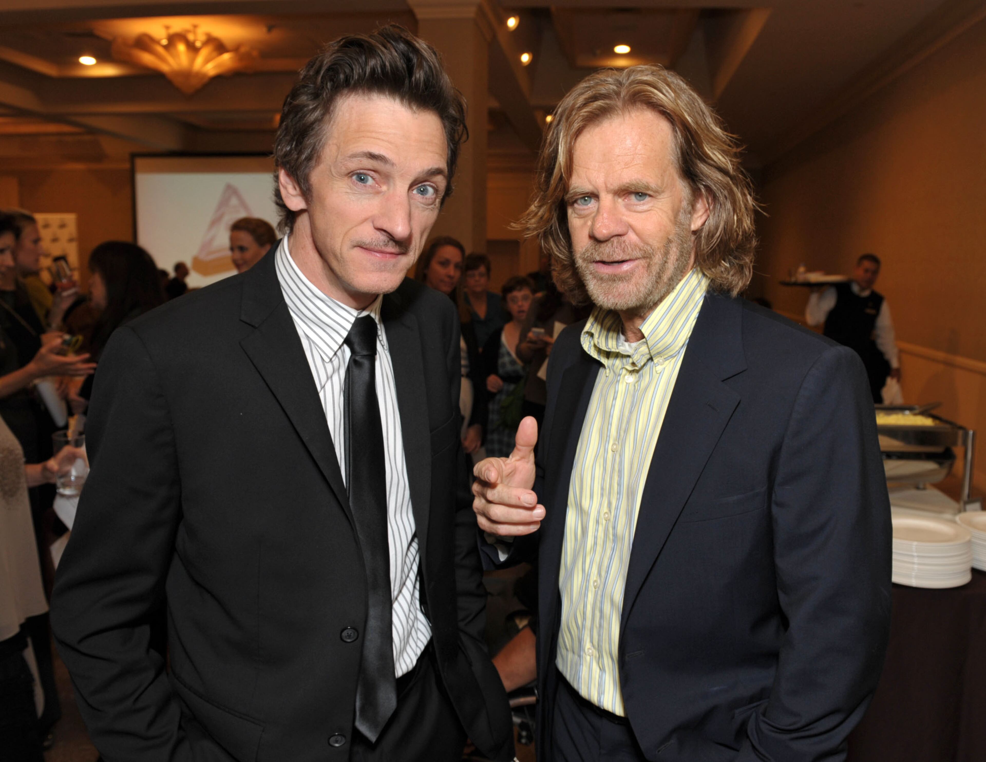 Actors John Hawkes, left, and William H. Macy attend the 2012 Media Access Awards. Representing and shedding light on various disabilities while raising public perception through the media takes center stage for this celebration.