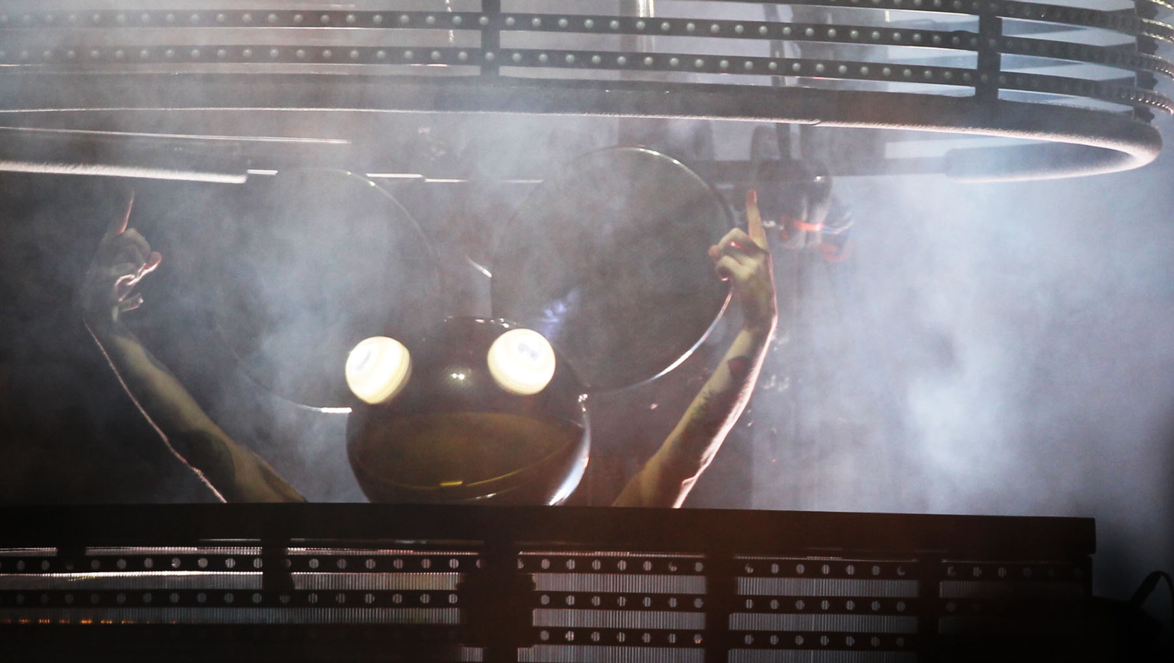 A performance by deadmau5 during the Austin City Limits Music Festival Saturday, Oct. 3, 2015. (Stephen Spillman / for American Statesman)