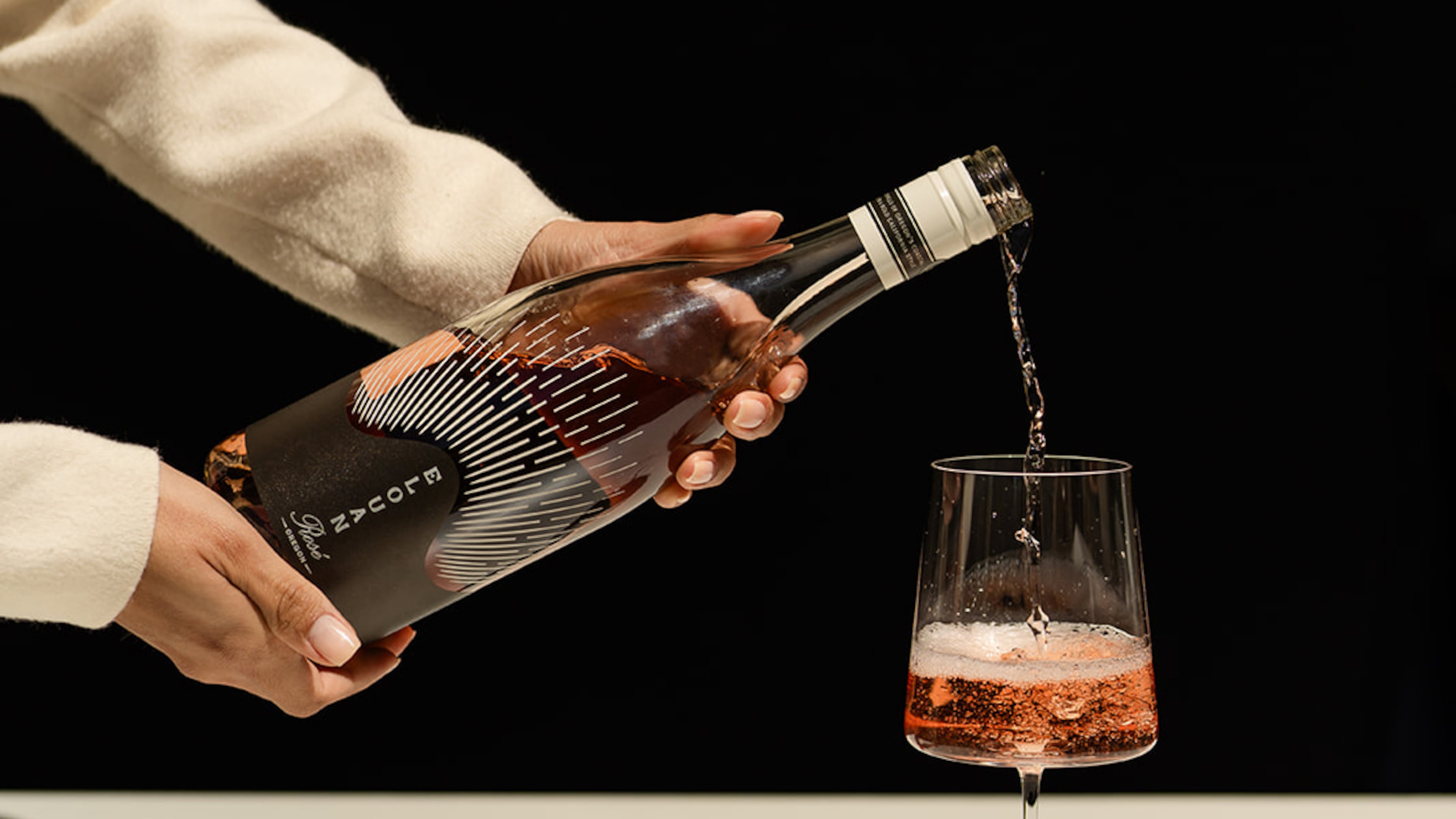 Elouan rosé 2023 is made from 100% pinot noir, has a bouncing fruity profile and costs just $20. (Courtesy of Stoller Wine Group)