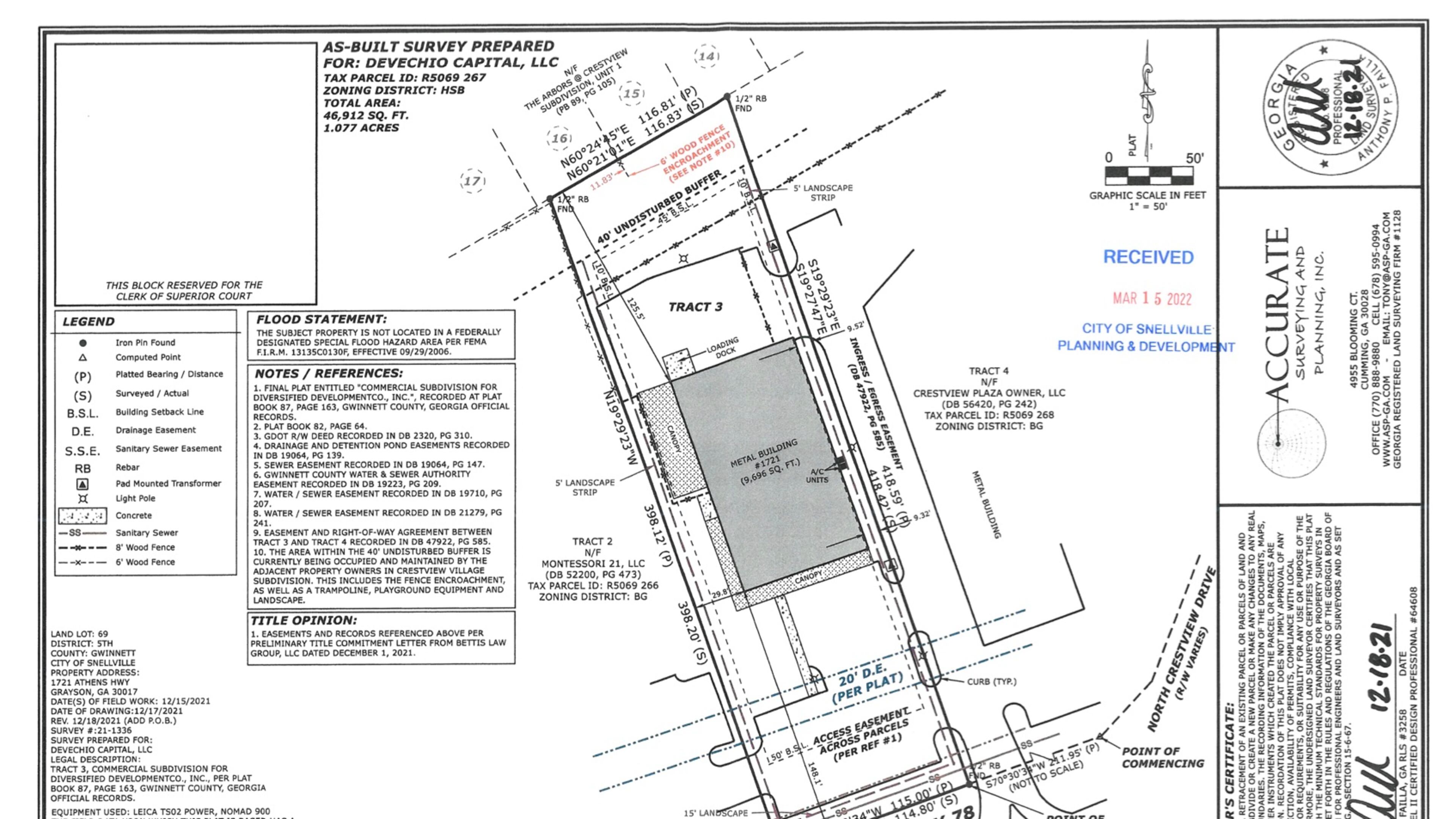 The Snellville City Council recently approved an application to allow office use of and existing building at 1721 Athens Highway. (Courtesy City of Snellville)