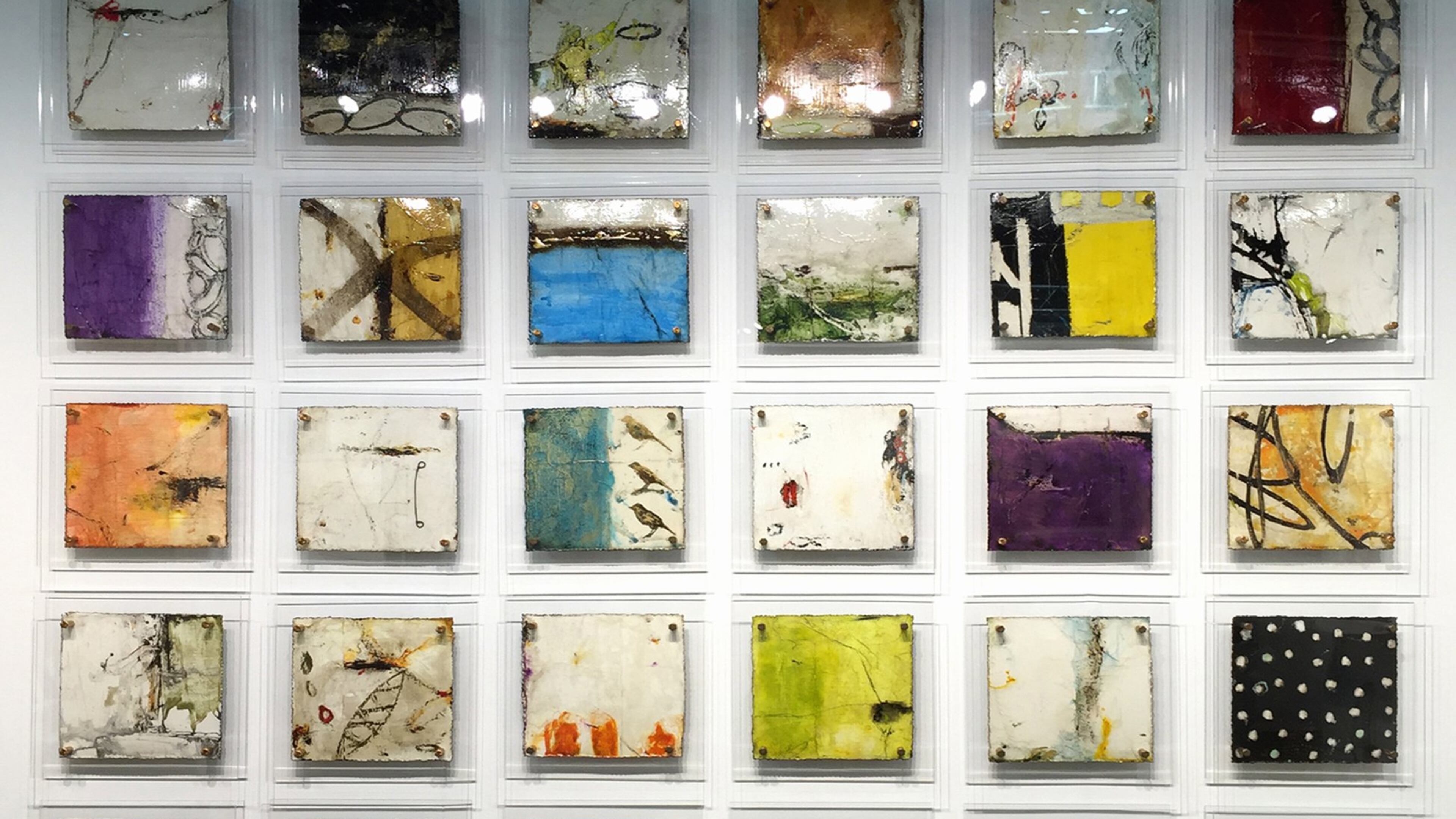 Houston artist Michelle Y. Williams created her popular “cut” series in 2001. The mostly abstract works are sold worldwide in approximately 20 markets. Contributed by MichelleyWilliams.com