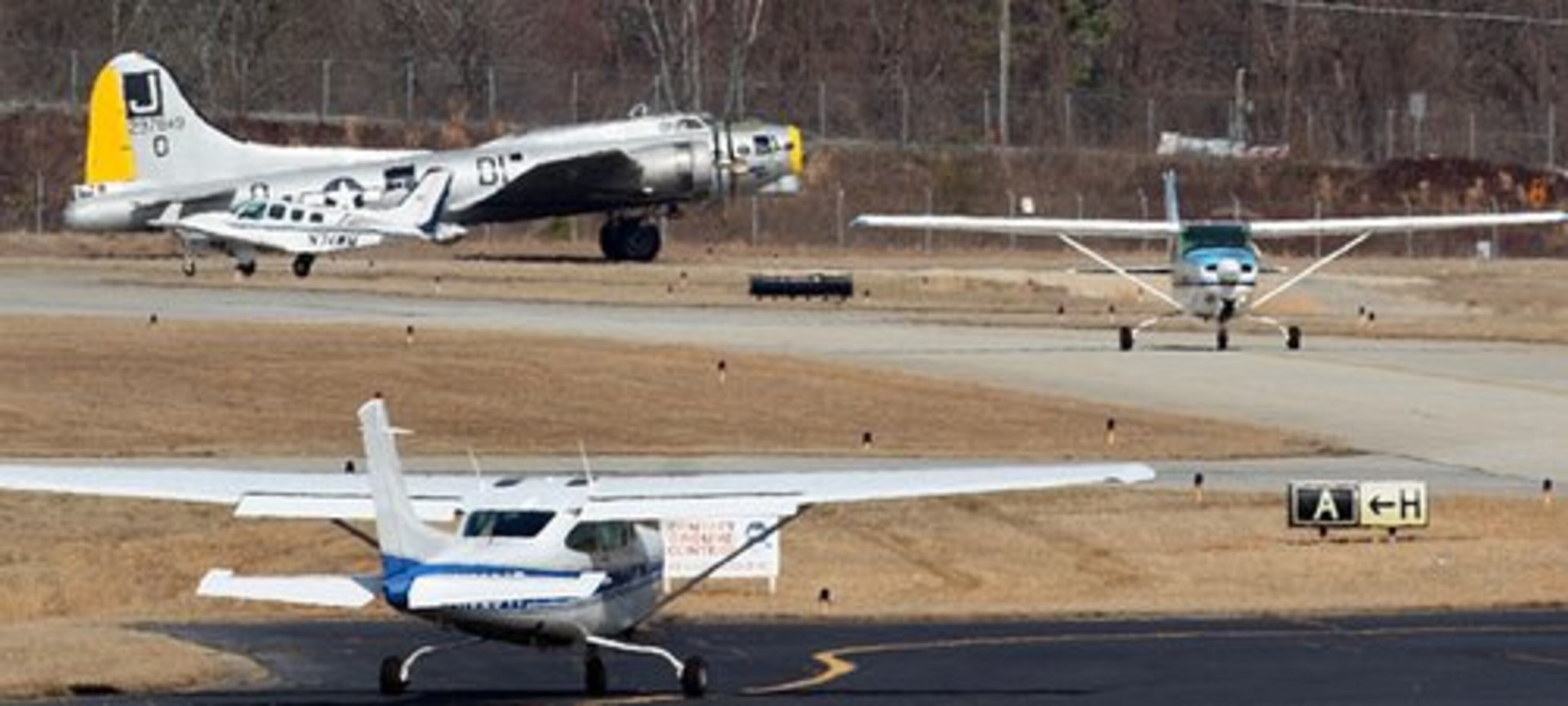 "That plane," Swift said the of B-17, "just had a will to live."
