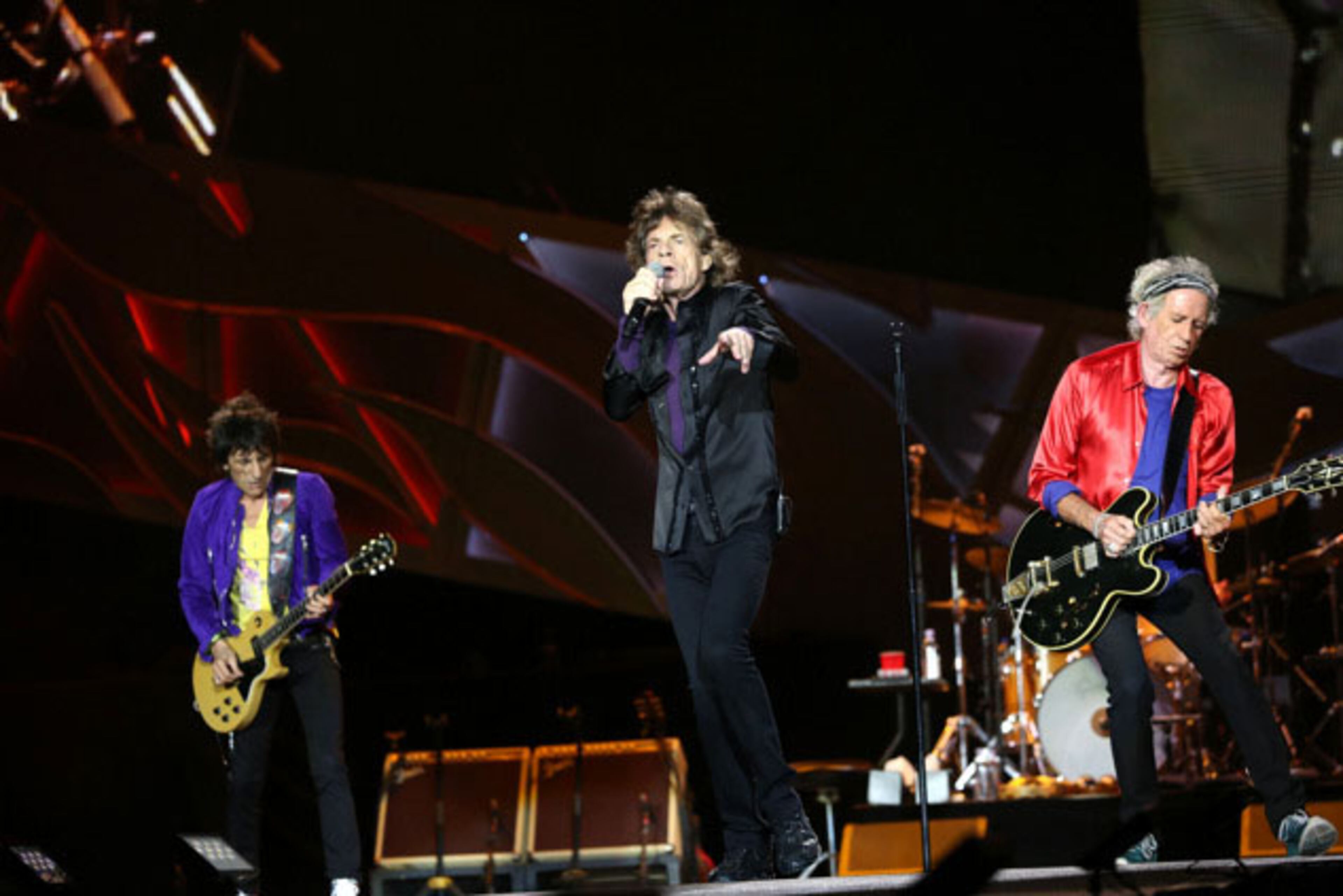 The Stones perform "Start Me Up." The Rolling Stones rocked 42,000 fans Tuesday night, June 9, 2015, at Bobby Dodd Stadium on their Zipcode Tour. Robb D. Cohen /.RobbsPhotos.com