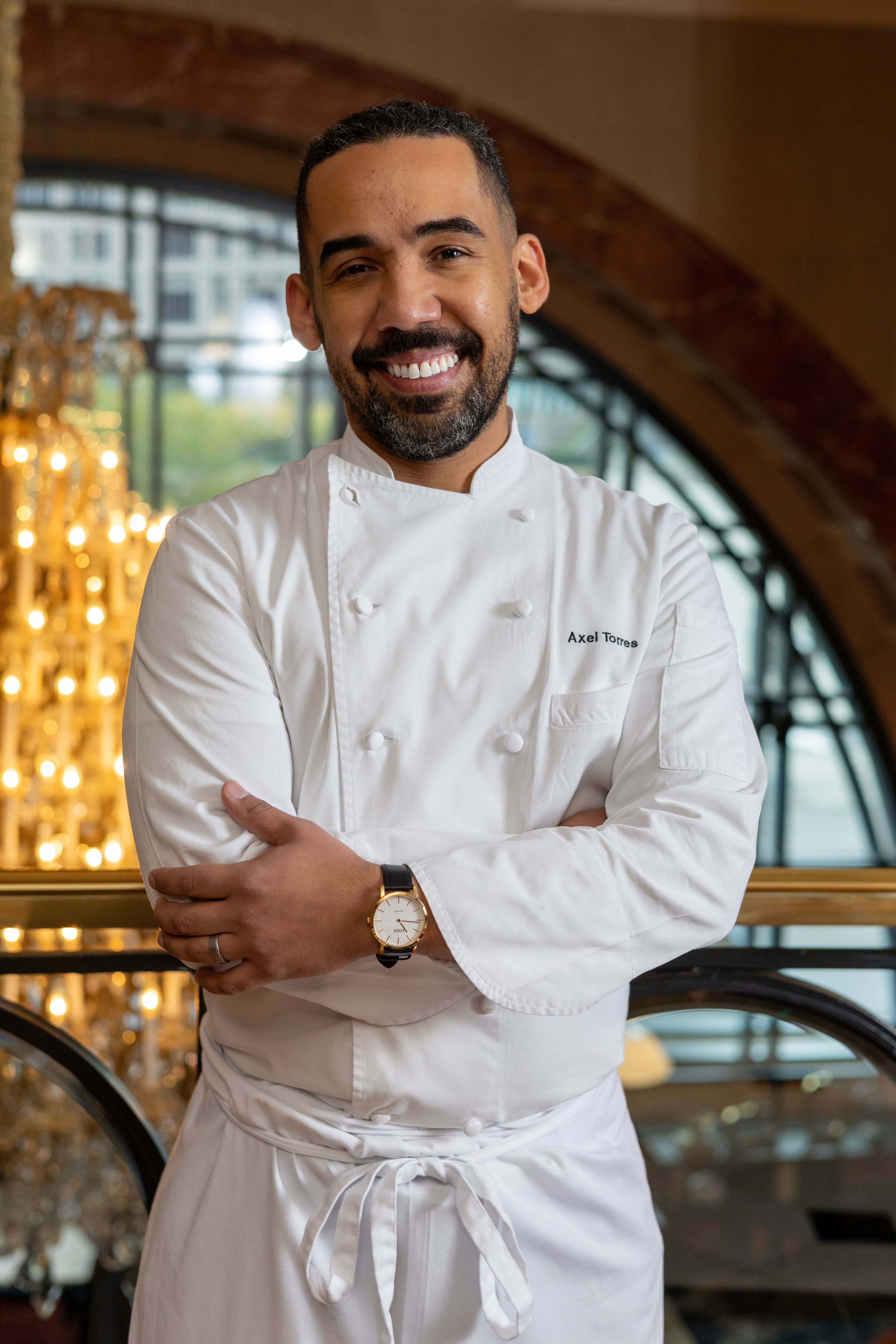 Axel Torres, executive chef at the Four Seasons Hotel Atlanta. (Credit: Heidi Harris, courtesy of the Four Seasons Hotel Atlanta)