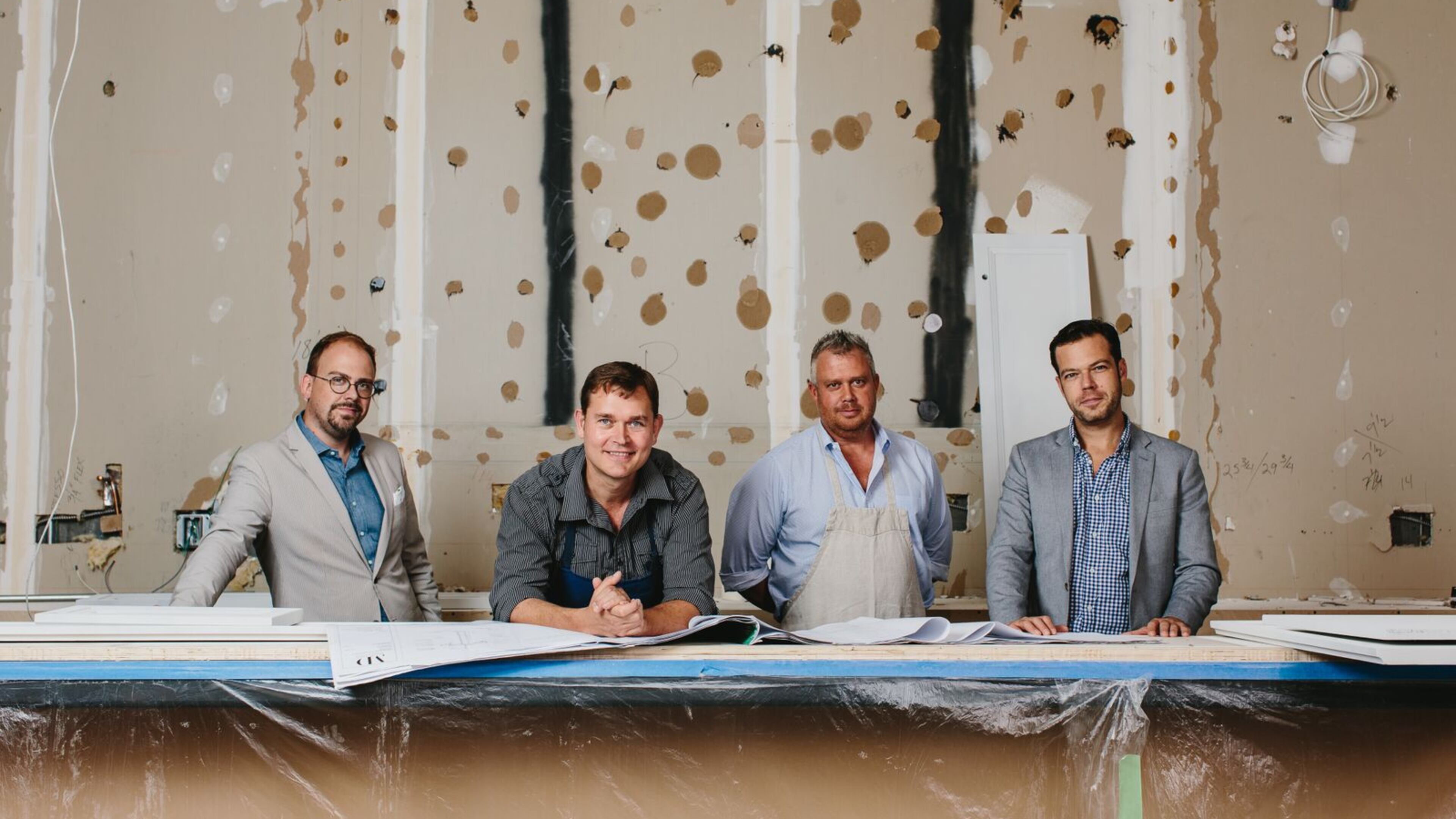 Greg Best, Robert Gerstenecker, Ford Fry and Paul Calvert of Bar Margot. (Andrew Thomas Lee)