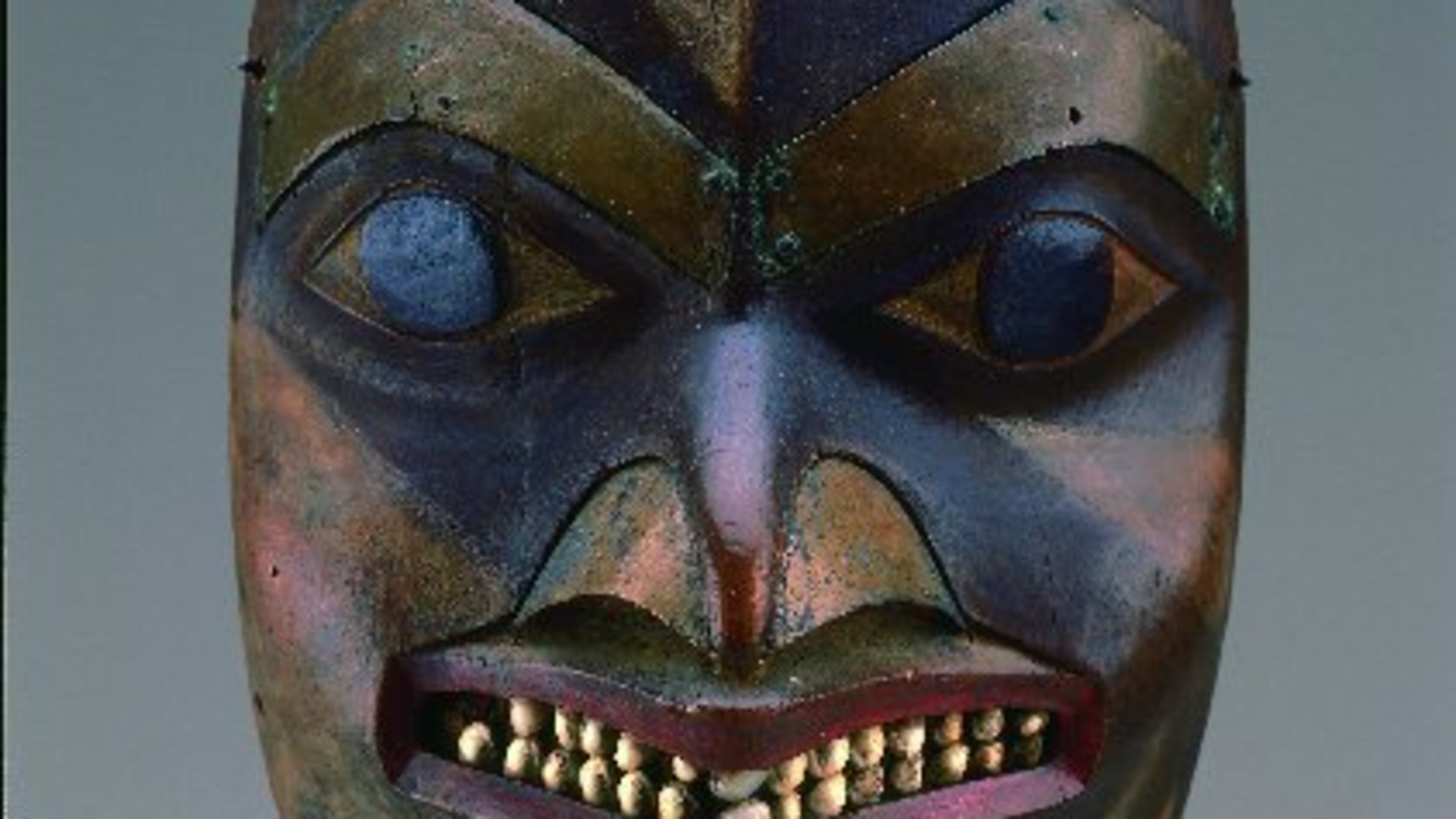 A maskette (1780-1830) from Tsimshian, British Columbia, part of the touring exhibit Indigenous Beauty: Masterworks of American Indian Art from the Diker Collection just announced as coming to Emory University's Michael C. Carlos Museum starting Oct. 10.