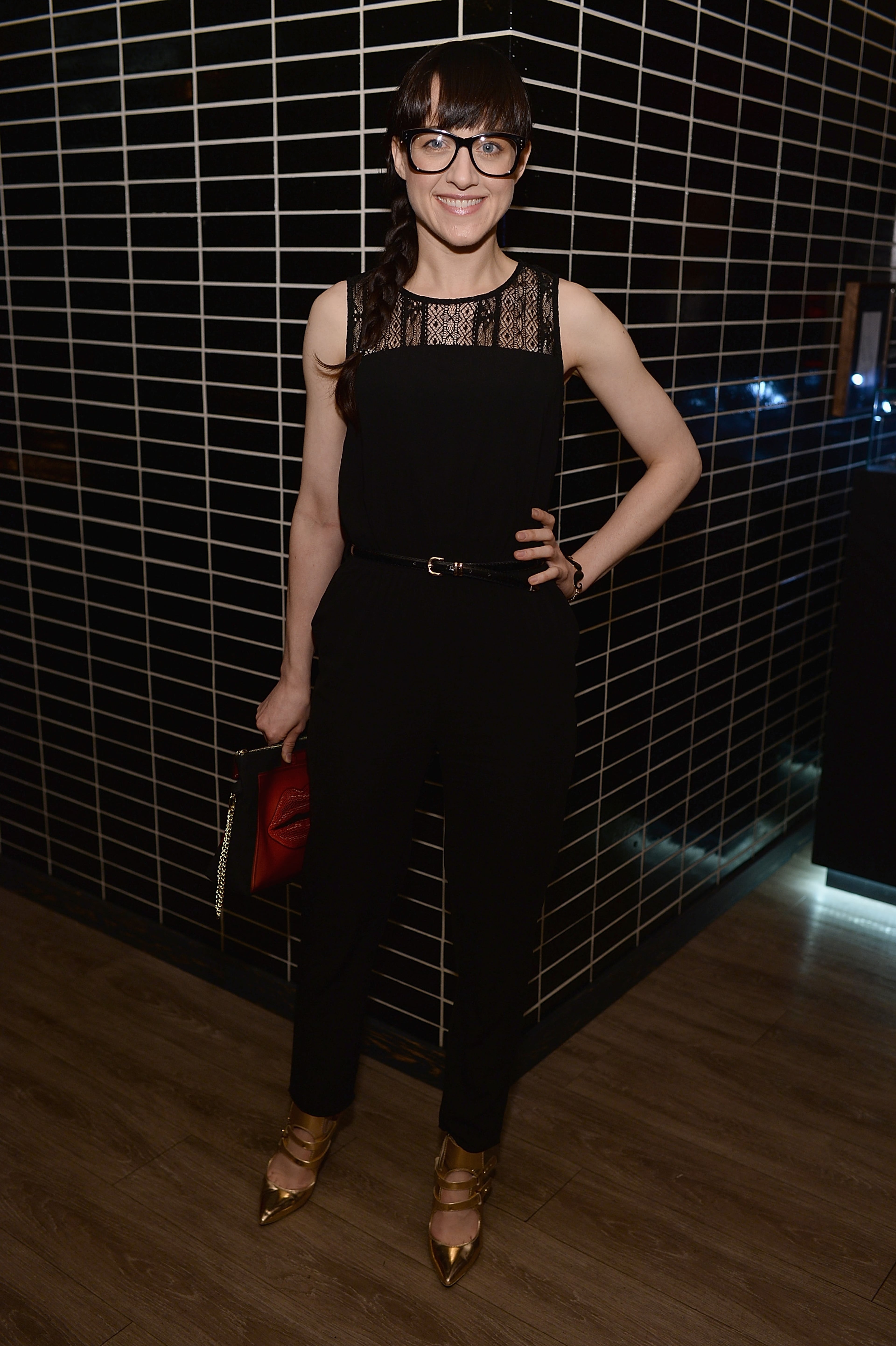NEW YORK, NY - JULY 22: Lena Hall attends Lionsgate and Roadside Attraction's premiere of "A Most Wanted Man" hosted by The Cinema Society and Montblanc at Skylark on July 22, 2014 in New York City. (Photo by Dimitrios Kambouris/Getty Images)