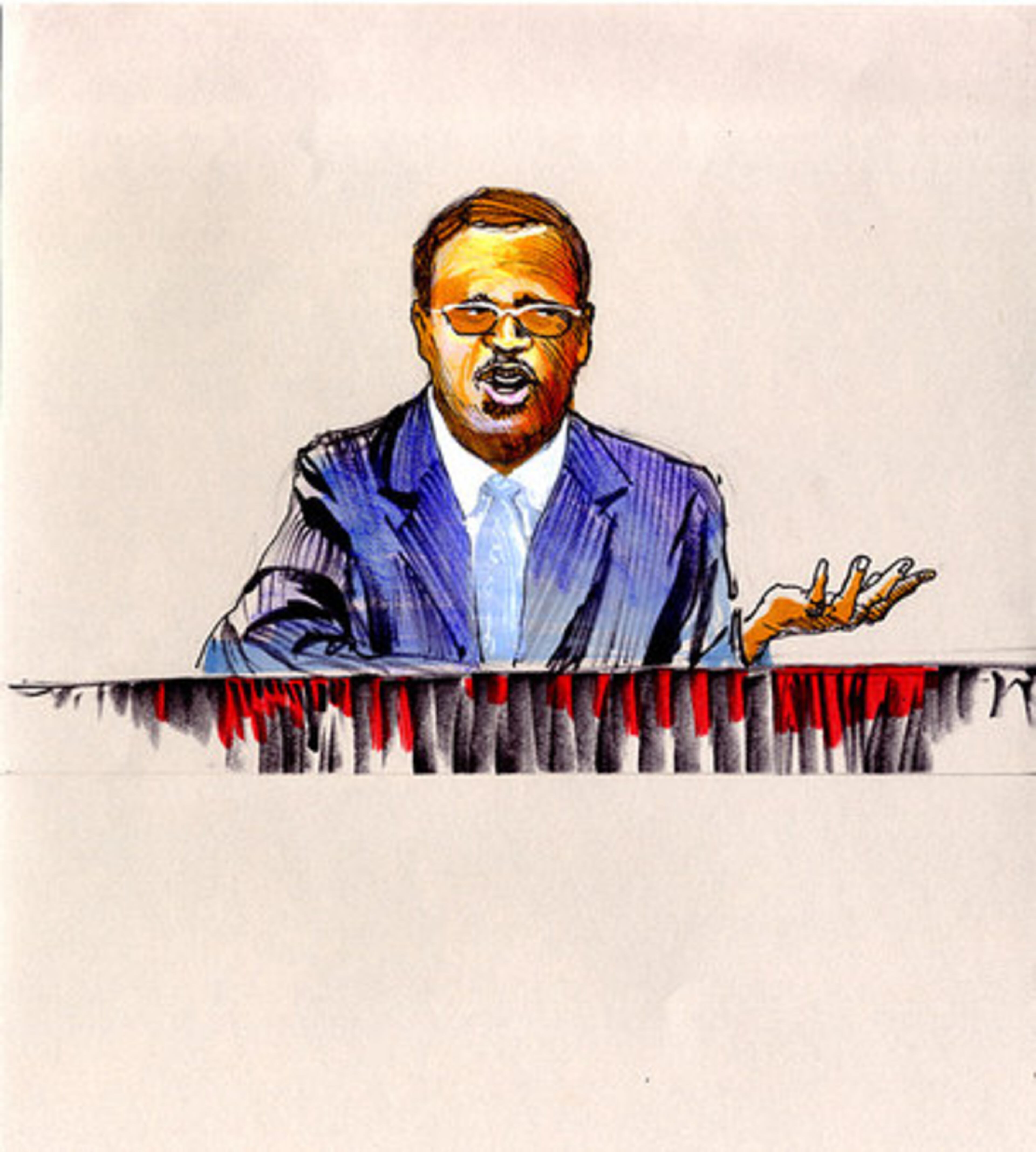 Kevin Ross was the government's first witness in on Jan. 23, 2006.